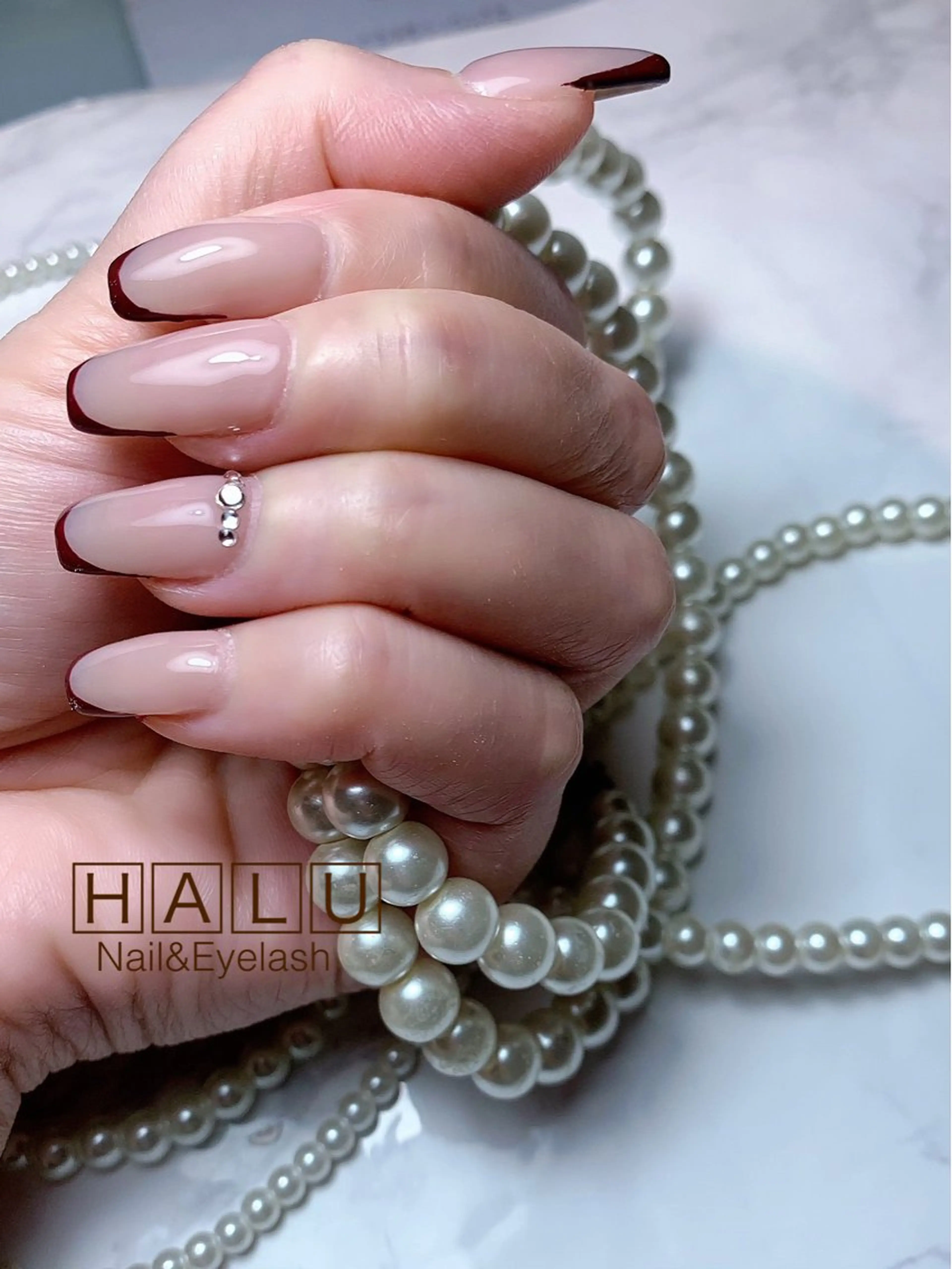 ネイル フレンチネイル HALU ハルのネイルデザイン