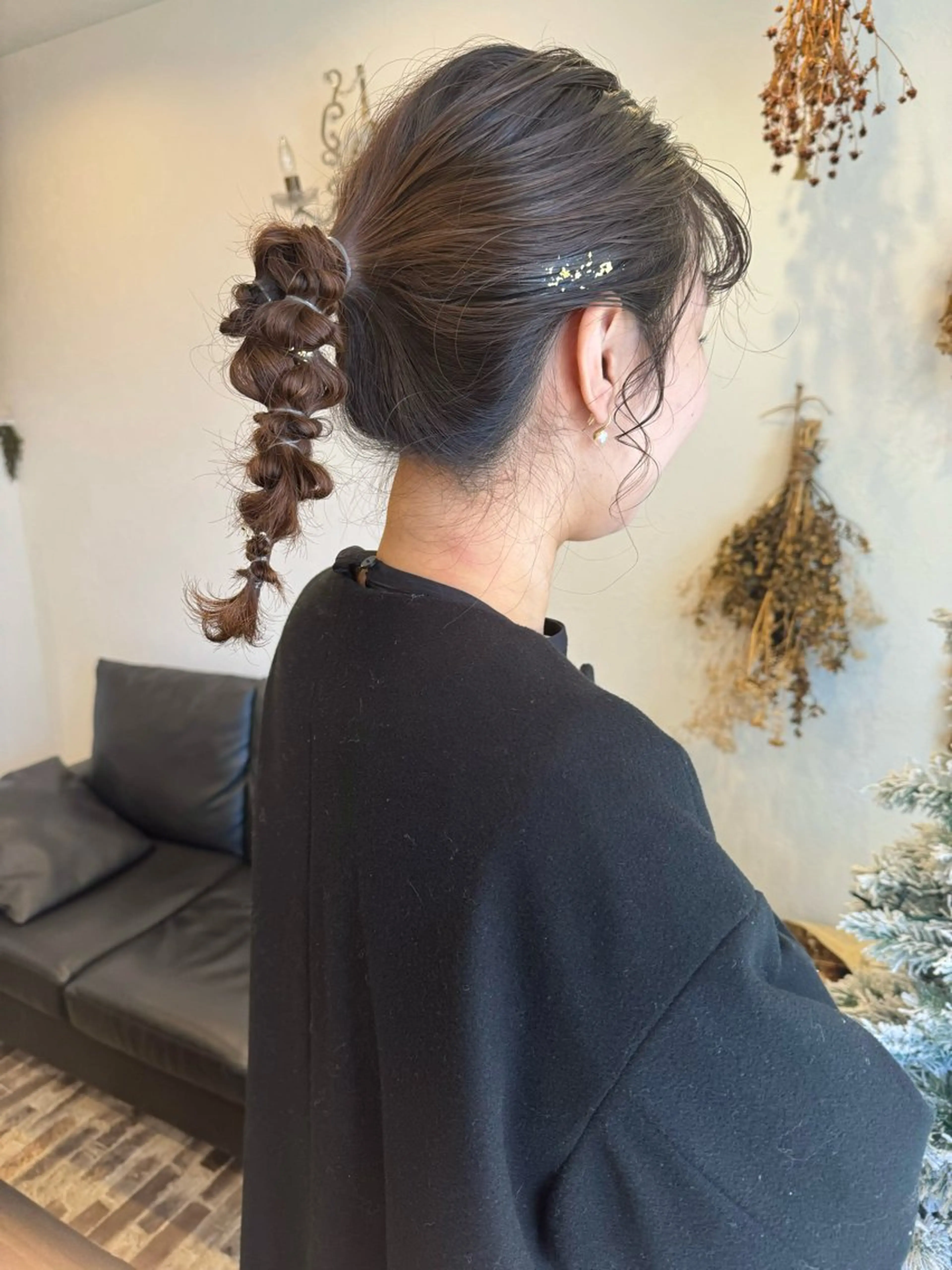 ヘアアレンジ おくれ毛 m ā l o.🌷 サカモトマイコのヘアスタイル