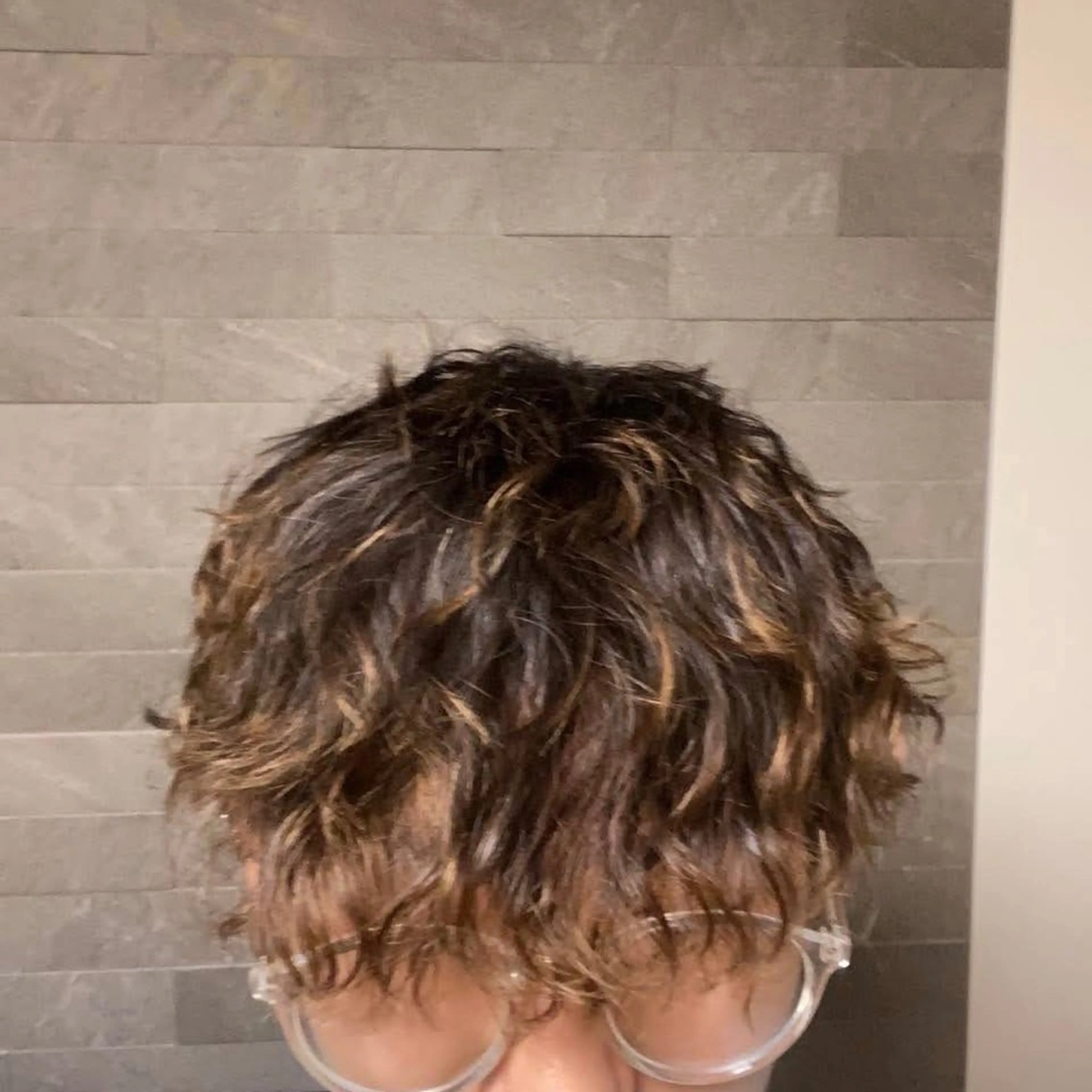 メンズ メンズパーマ mopa_kaede 暖色カラー/ロングのヘアスタイル