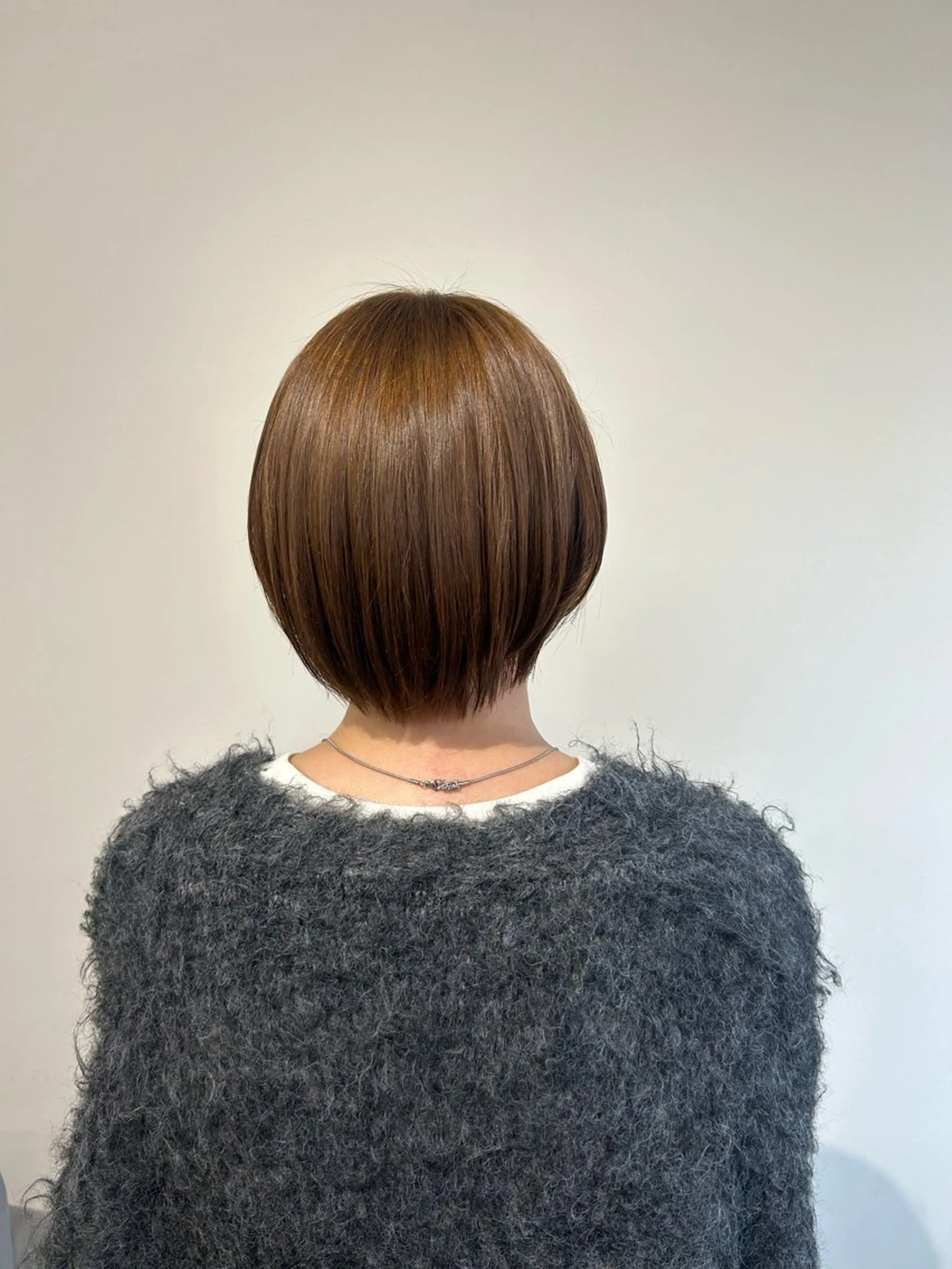 ショート カラー ベージュカラー ブリーチ ダブルカラー ブリーチなしカラー ヘアカラー トリートメント ベージュ/ダブルカラ ー/新潟駅/青柳萌果のヘアスタイル