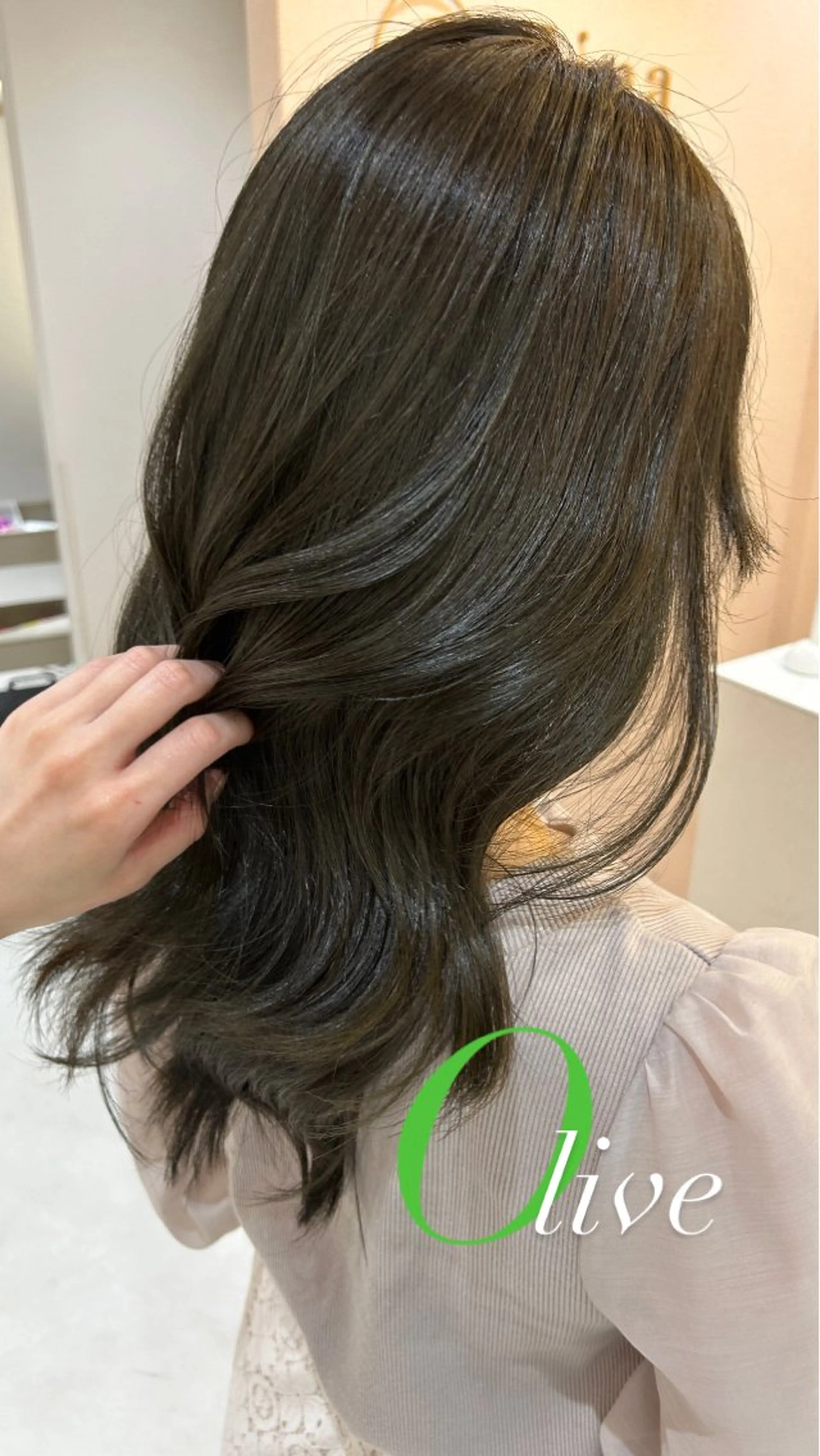 ロング カラー ヘアカラー トリートメント 🫧赤み消し＊艶髪 nanami🫧のヘアスタイル