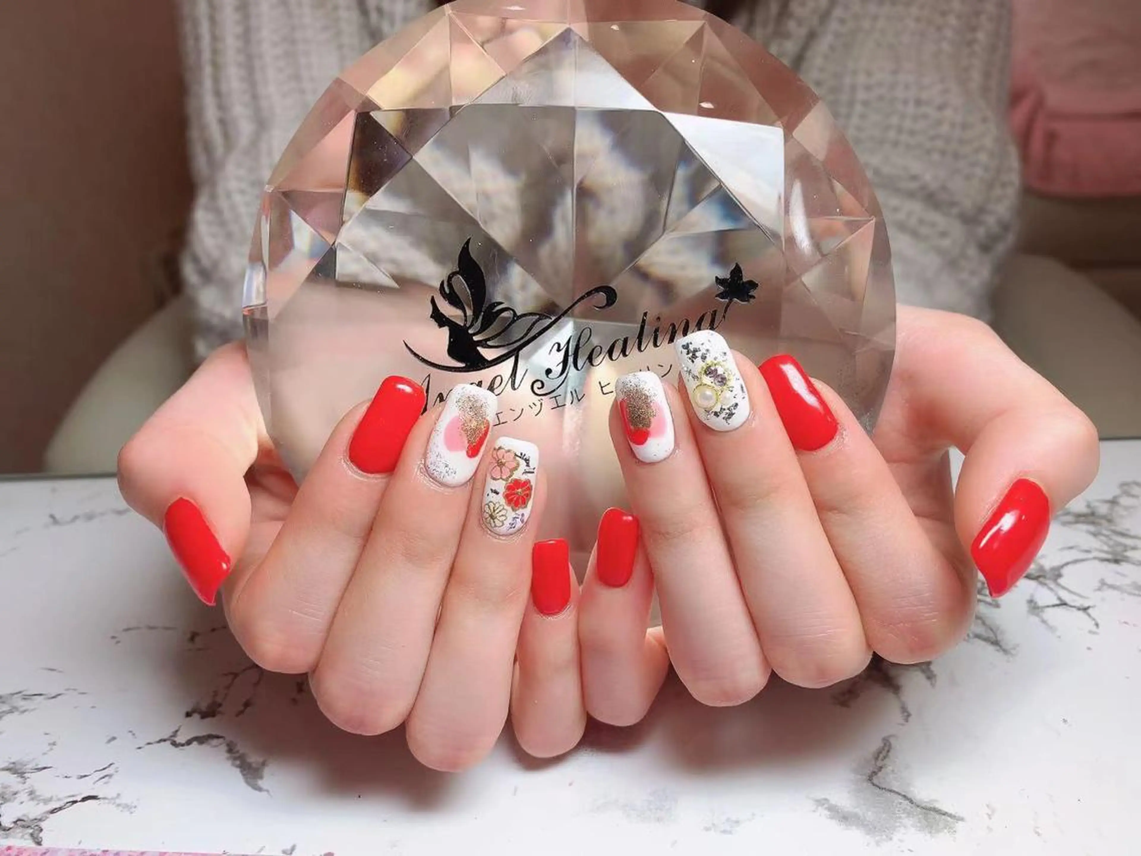 ネイル エンジェル ヒーリング 矢場町店のネイルデザイン
