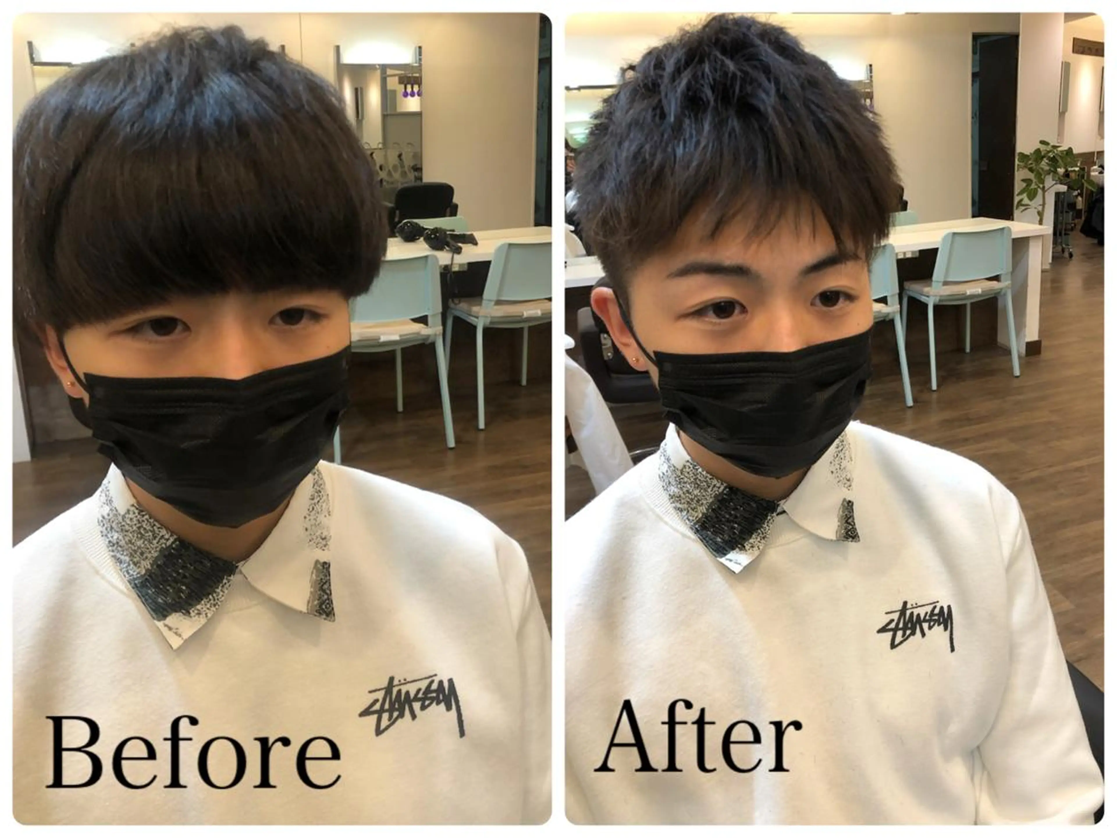 ショート メンズ MATSURI BASE.AWAJIのヘアスタイル