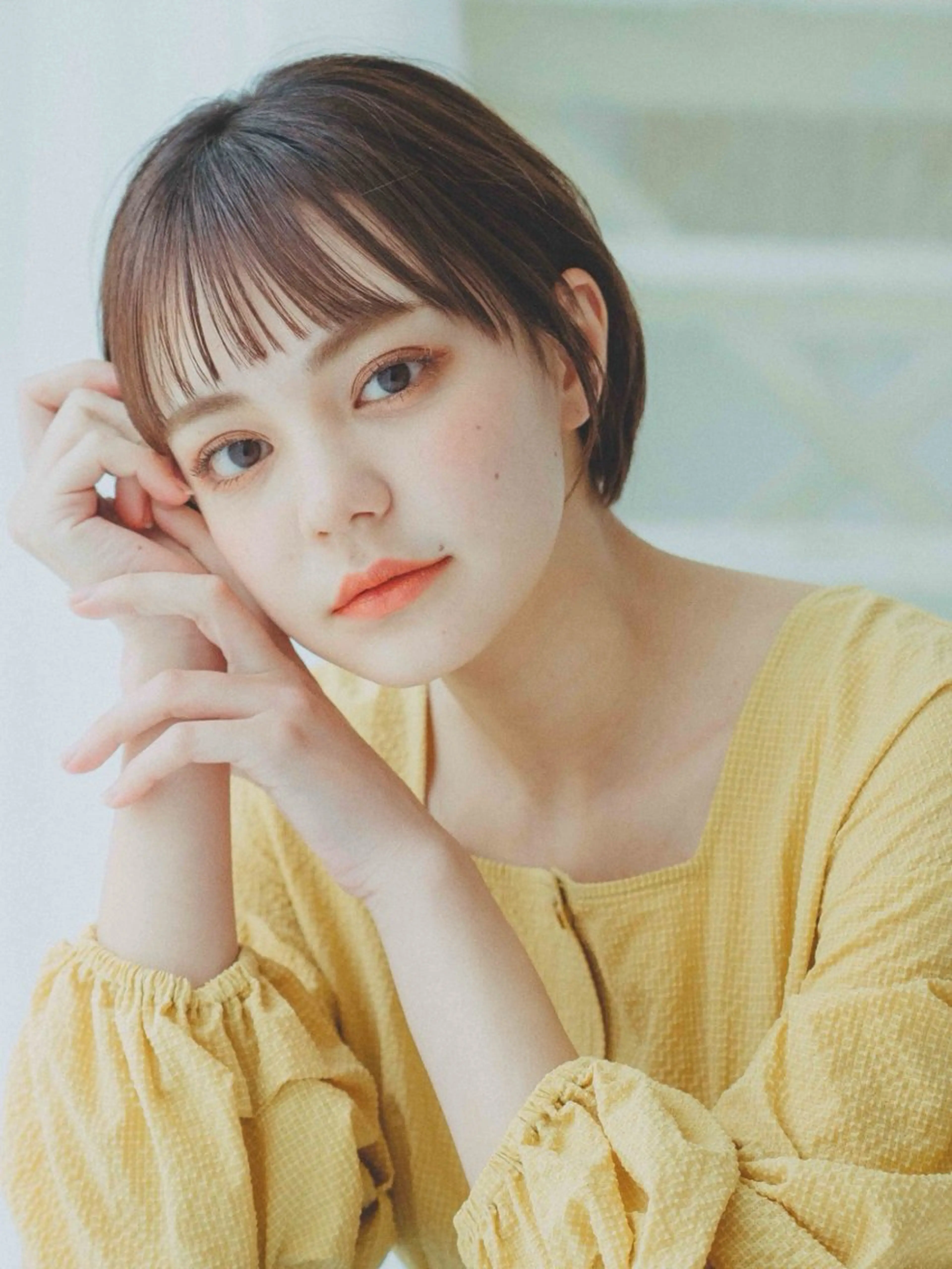 ショート 井上 胡桃のヘアスタイル