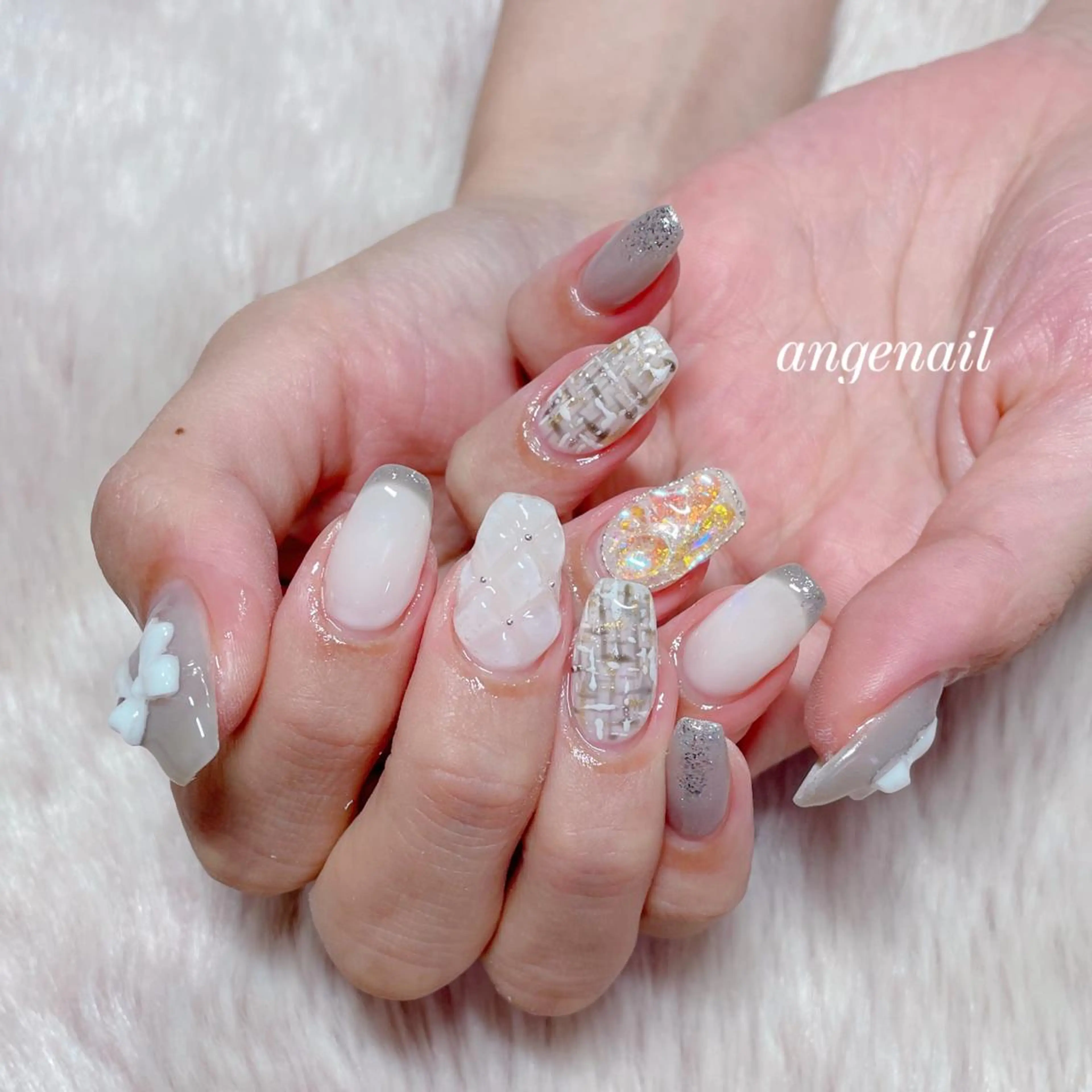 ネイル ハンドネイル オーナーネイリスト MAKIのネイルデザイン