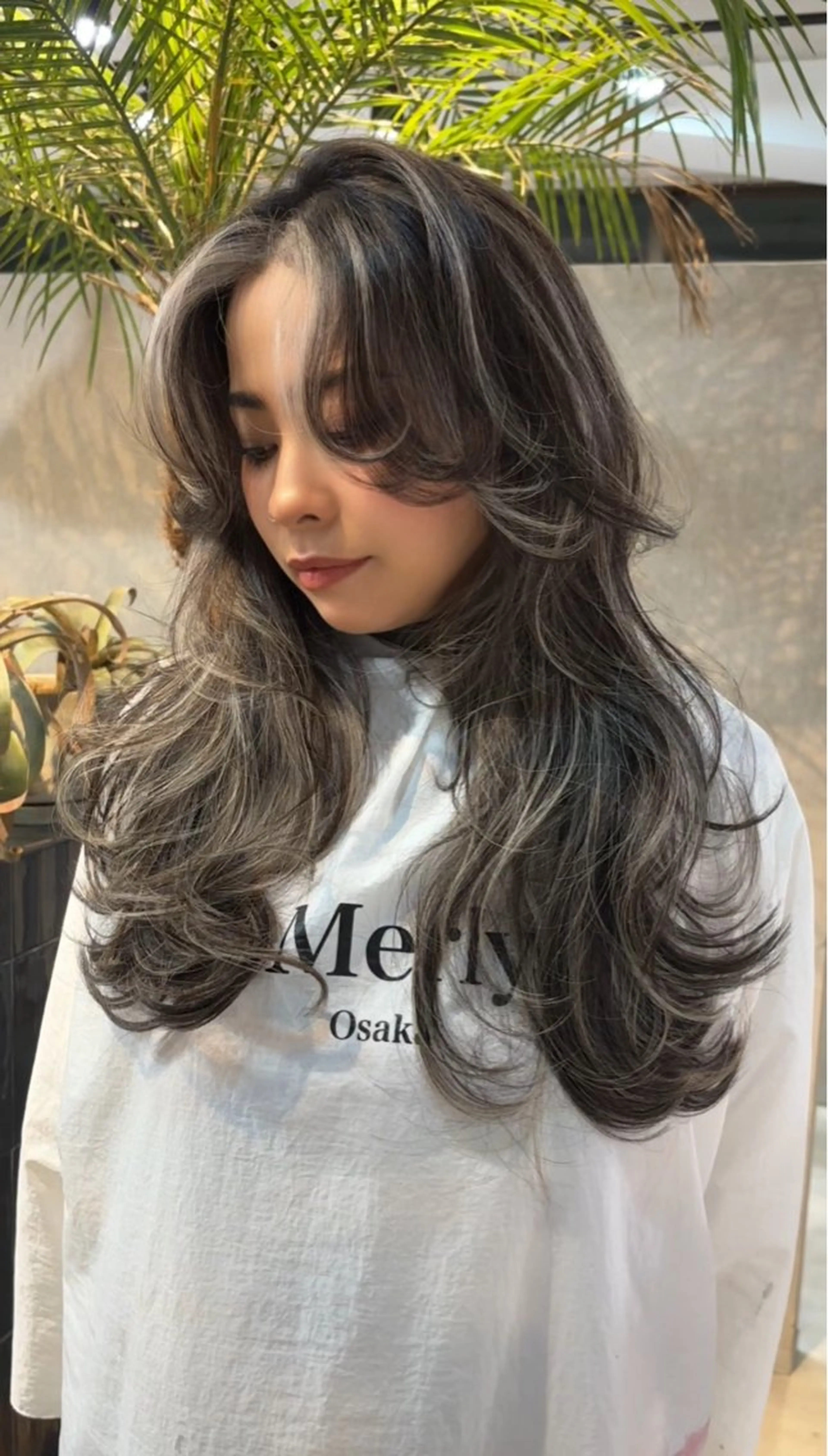 ロング 心斎橋/海外レイヤー 募集中三好玲奈のヘアスタイル