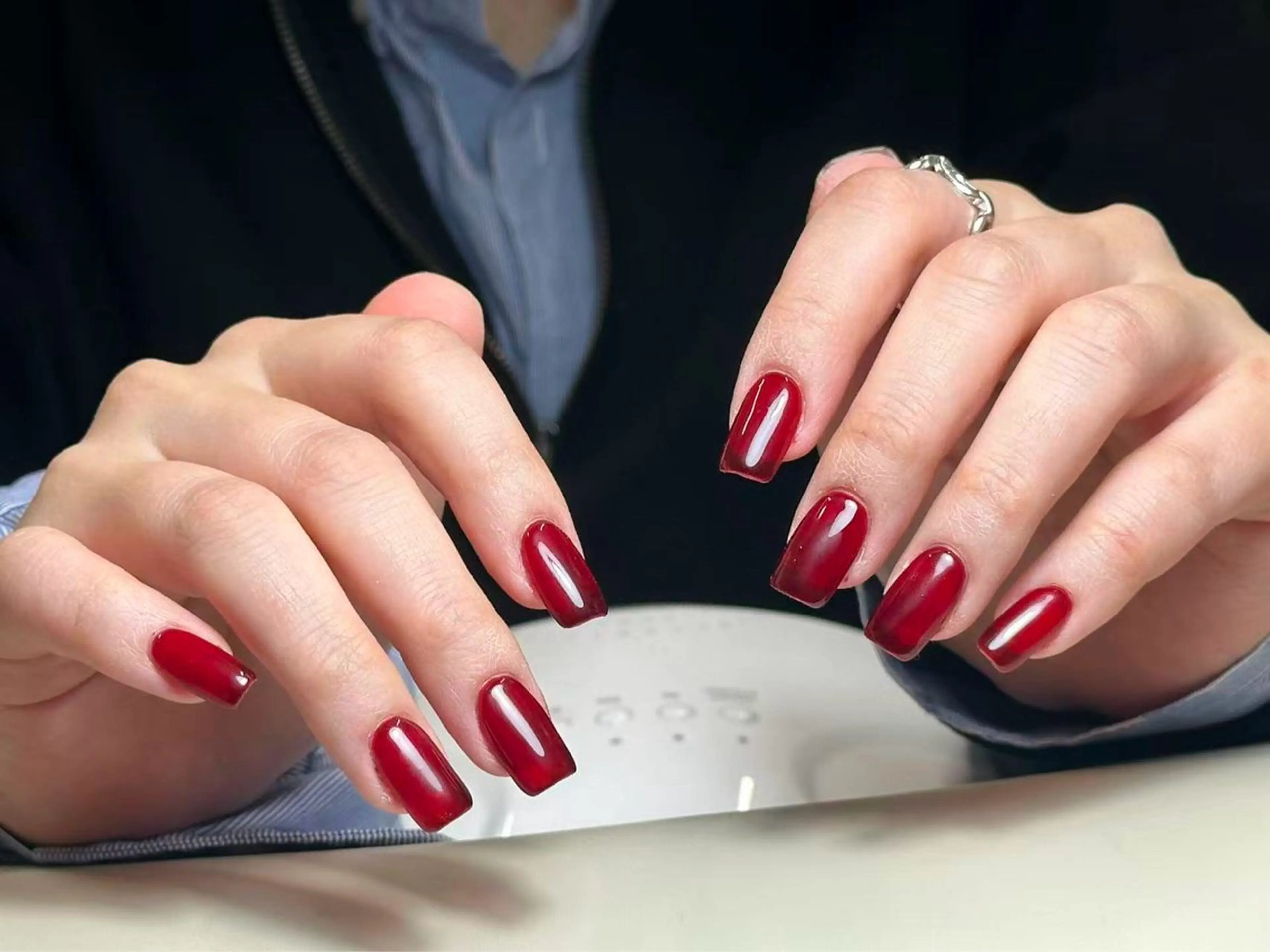 ネイル アートネイル 韓国ネイル 持ち込み ニュアンスネイル ワンカラーネイル イブ ネイリのネイルデザイン