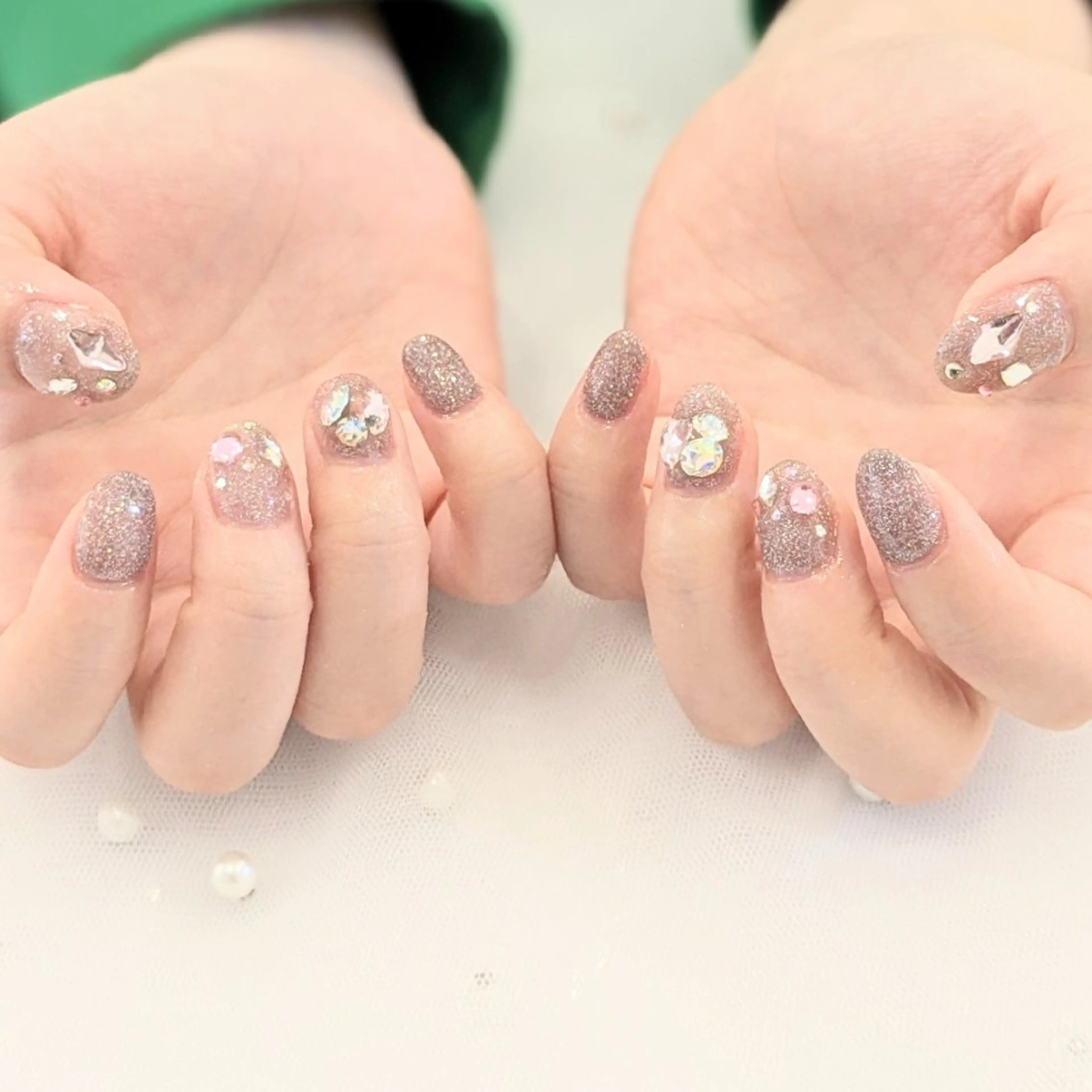ネイル フラッシュネイル Lily nail 船橋 yuki🍒のネイルデザイン