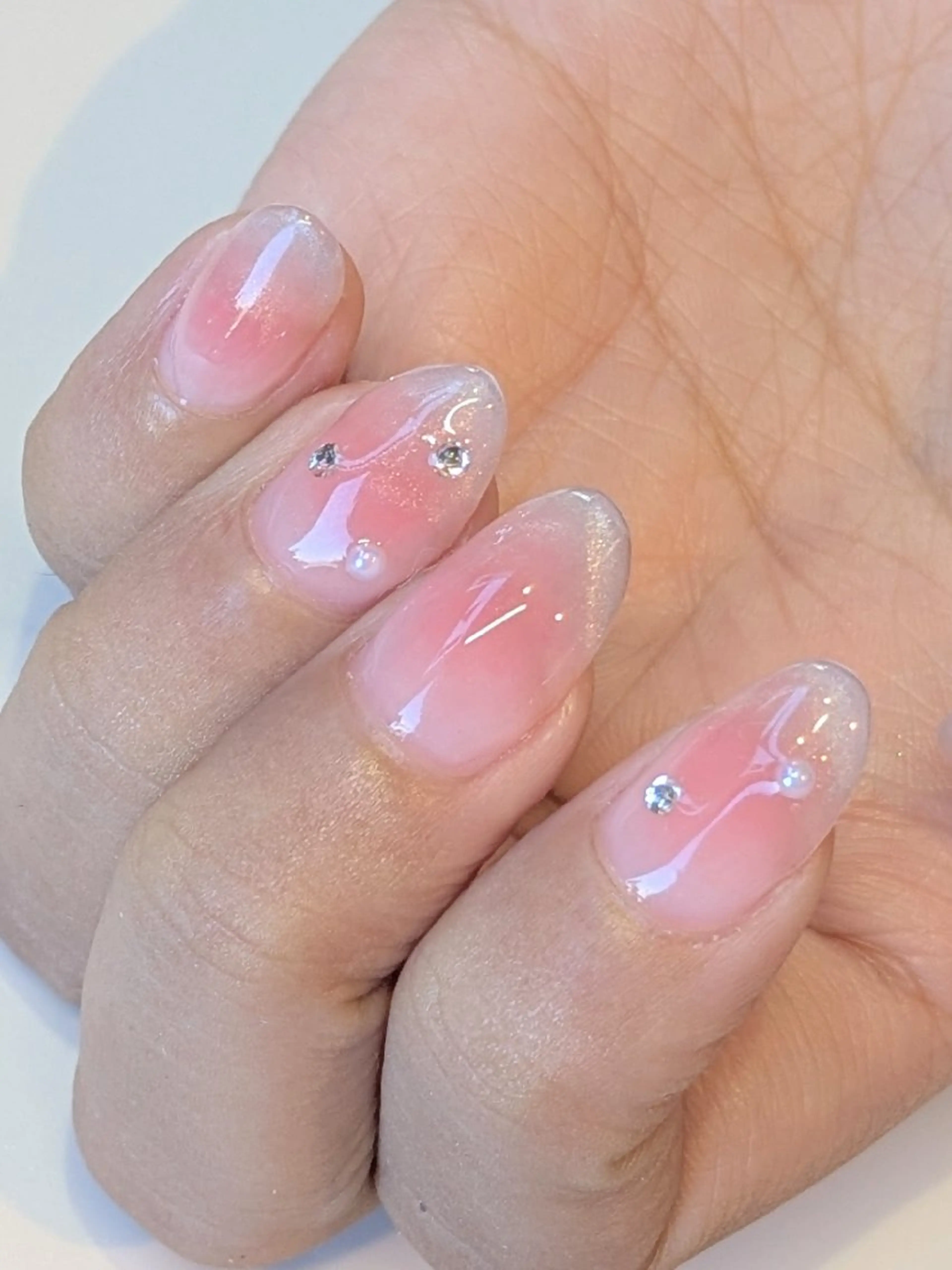 👉迷った方はこちら👈フルアート（持ち込みデザイン）💅オフ無料！の写真