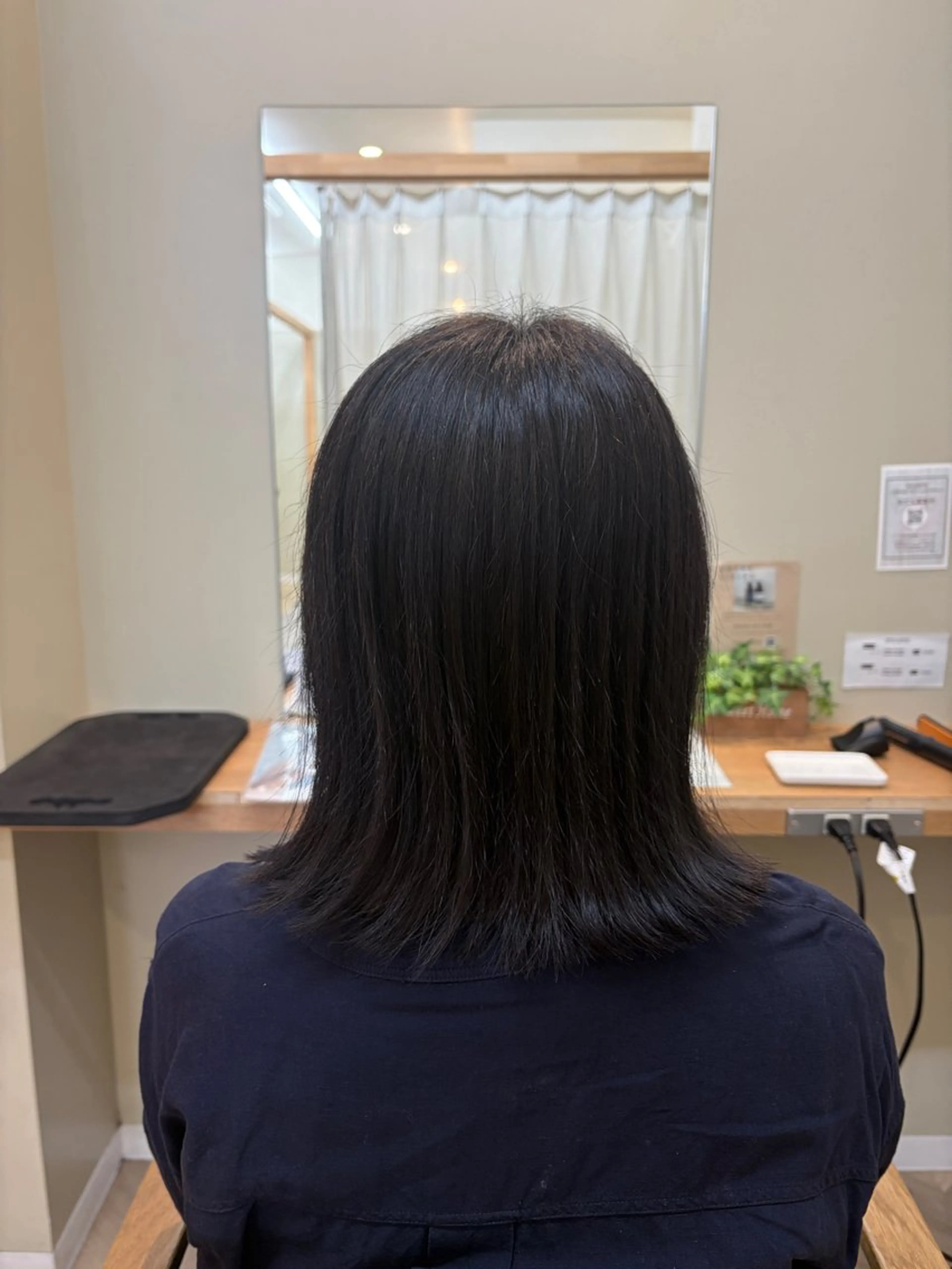 ミディアム 外ハネヘア カット 🐝 chiba 🐻のヘアスタイル