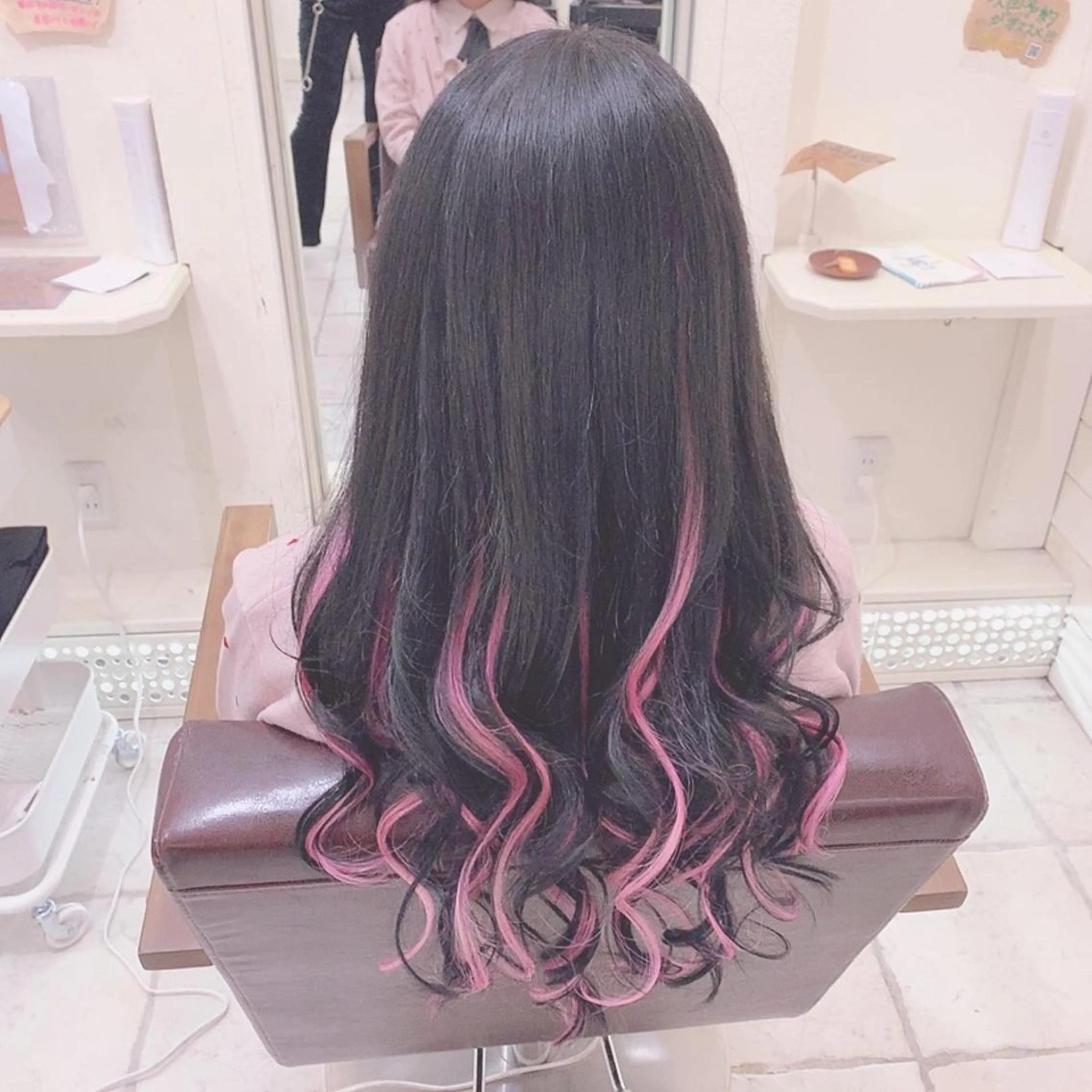 ロング Tint by alo所属・🐰FUMINA🐰 カットモデルのヘアスタイル