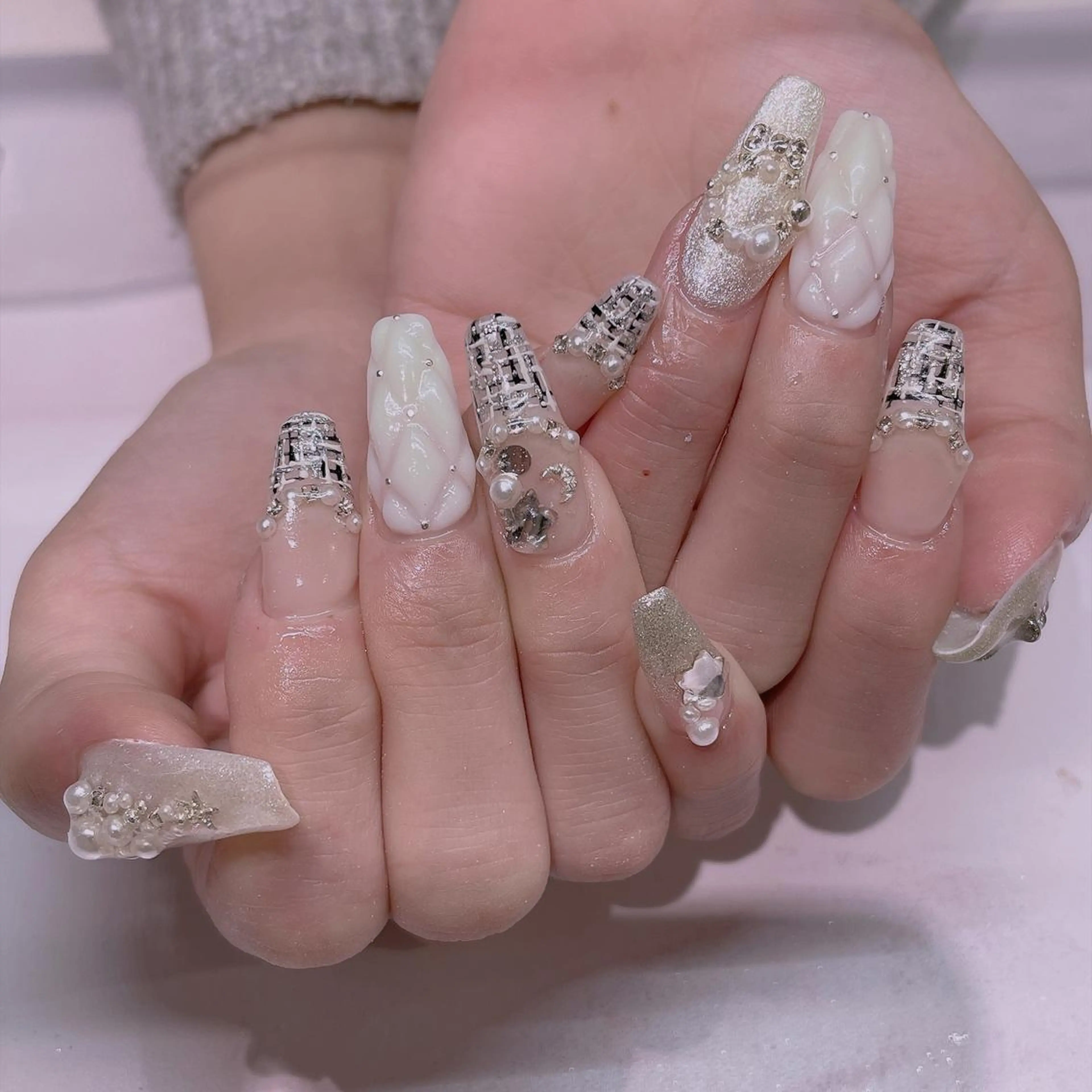 ネイル 長さだし専門店 M2　rikaのネイルデザイン