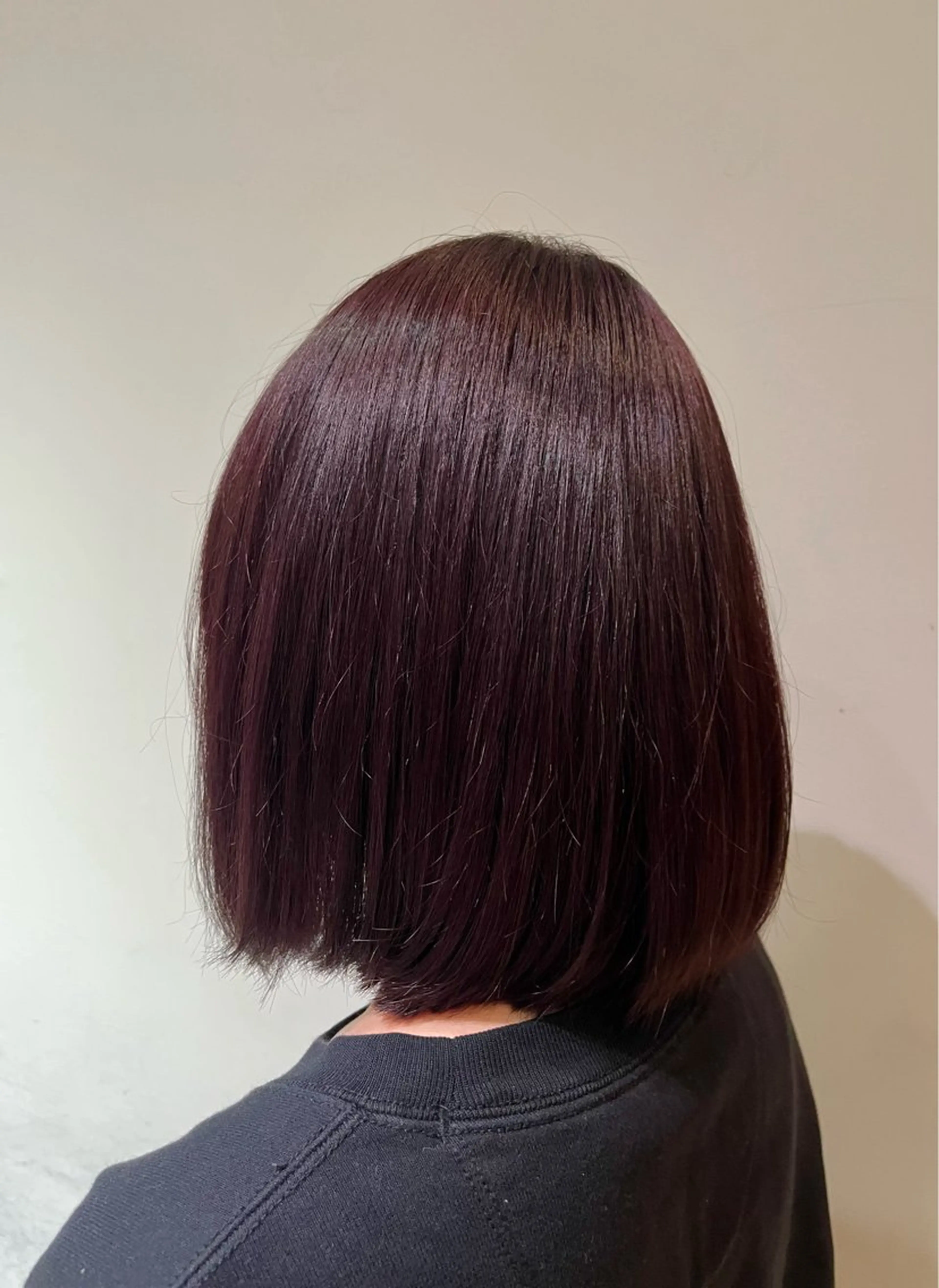 カラー レッドカラー ヘアカラー canvas. 歩奈のヘアスタイル