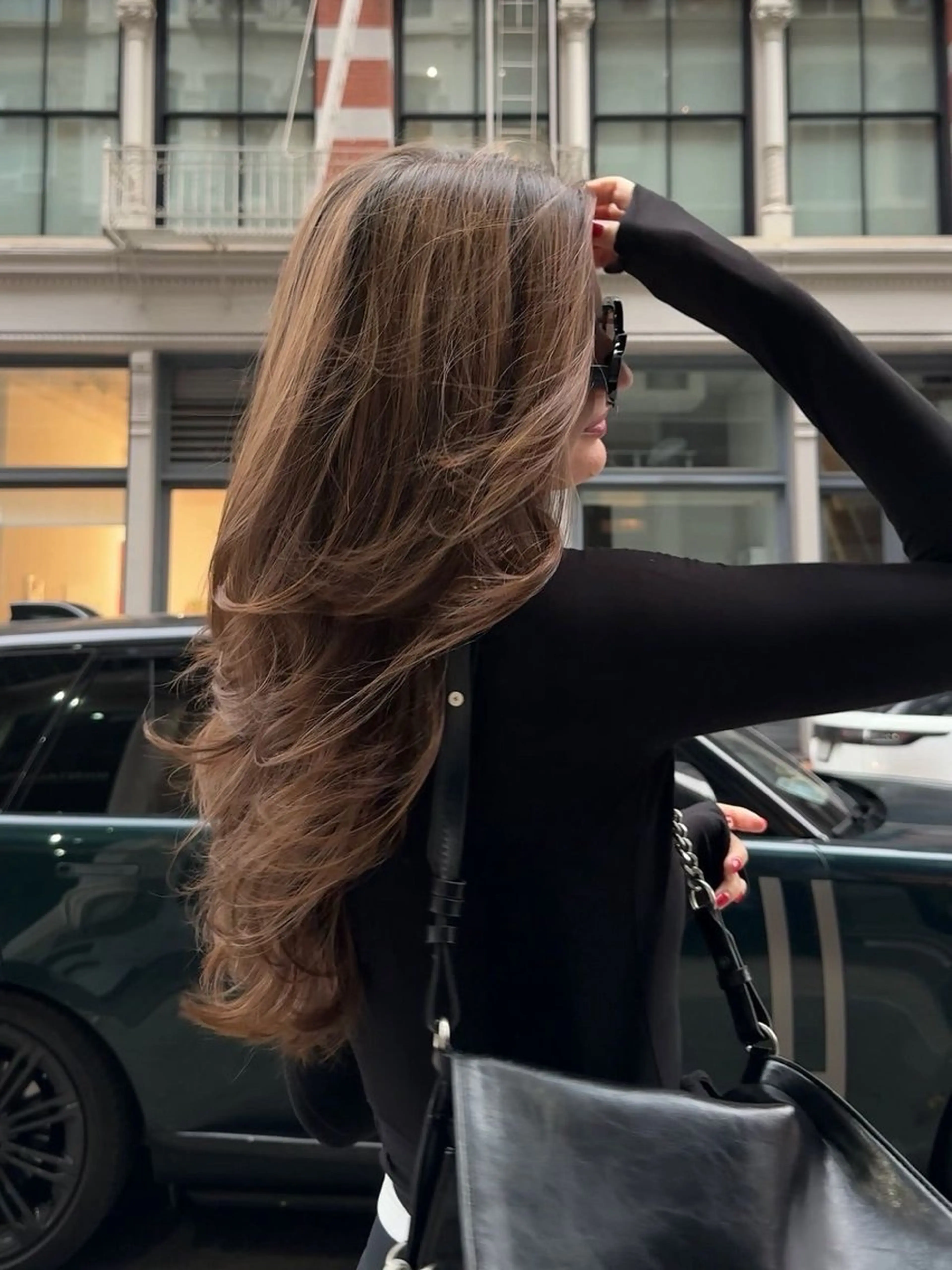 ロング カット ヘアカラー 💖海外girl💖 レイヤー/MEARIのヘアスタイル