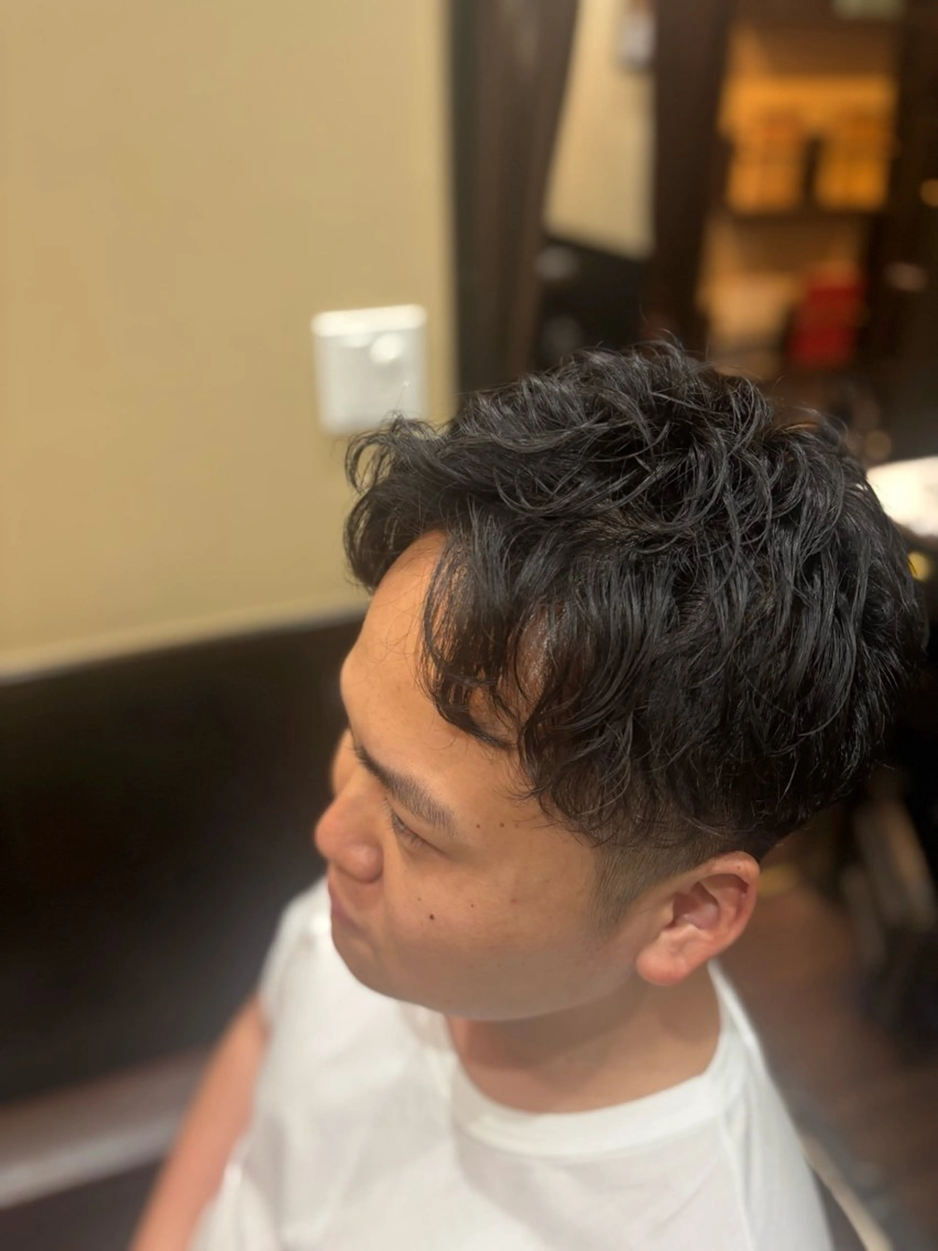 パーマ メンズ メンズパーマ ヒロ銀座ヘアーサロン御徒町店所属・⠀ まりんのヘアスタイル