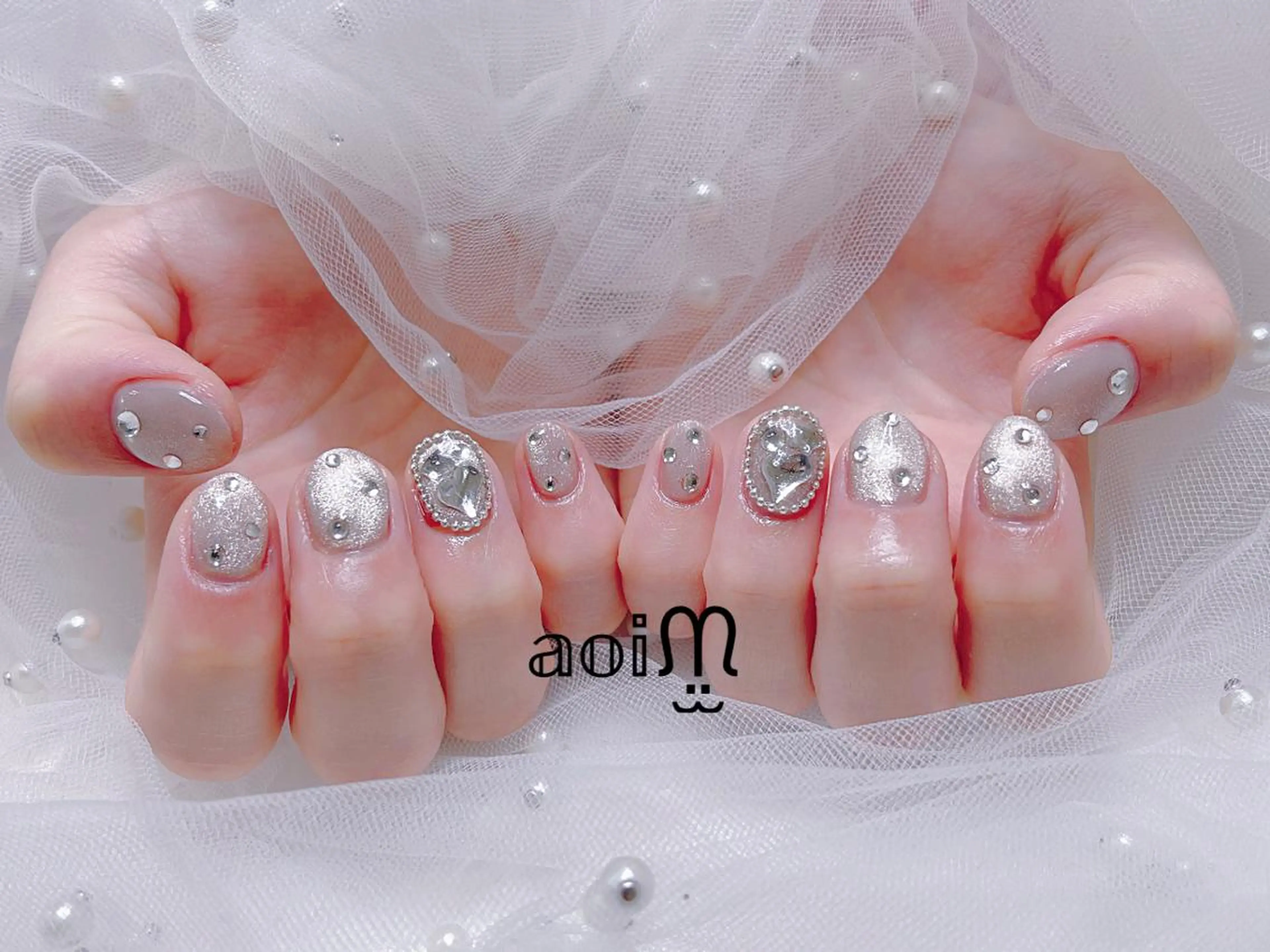 ネイル 葵うさぎ AIのネイルデザイン