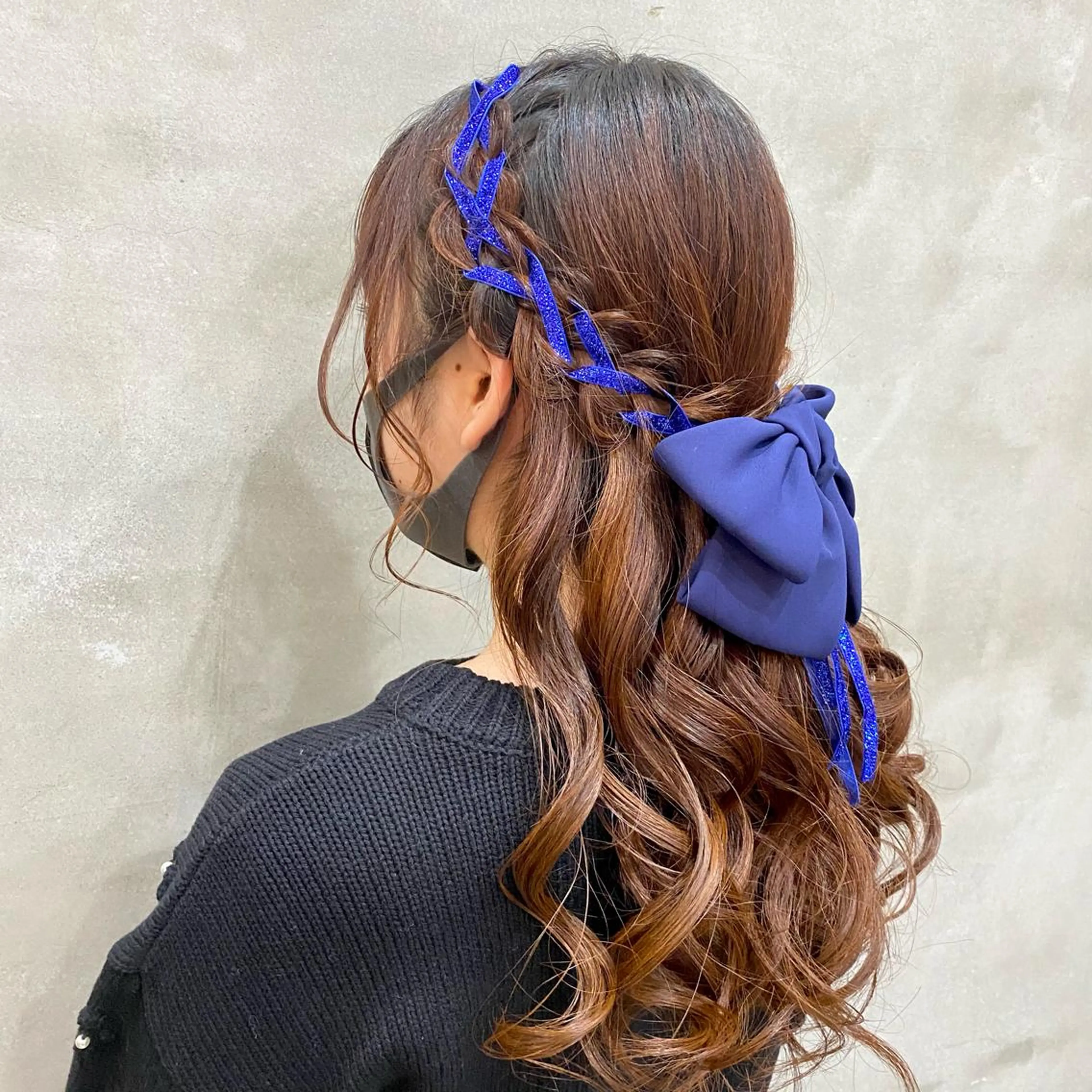 ロング まつパ・ヘアセット ♡Chinami♡のマツエク・マツパデザイン