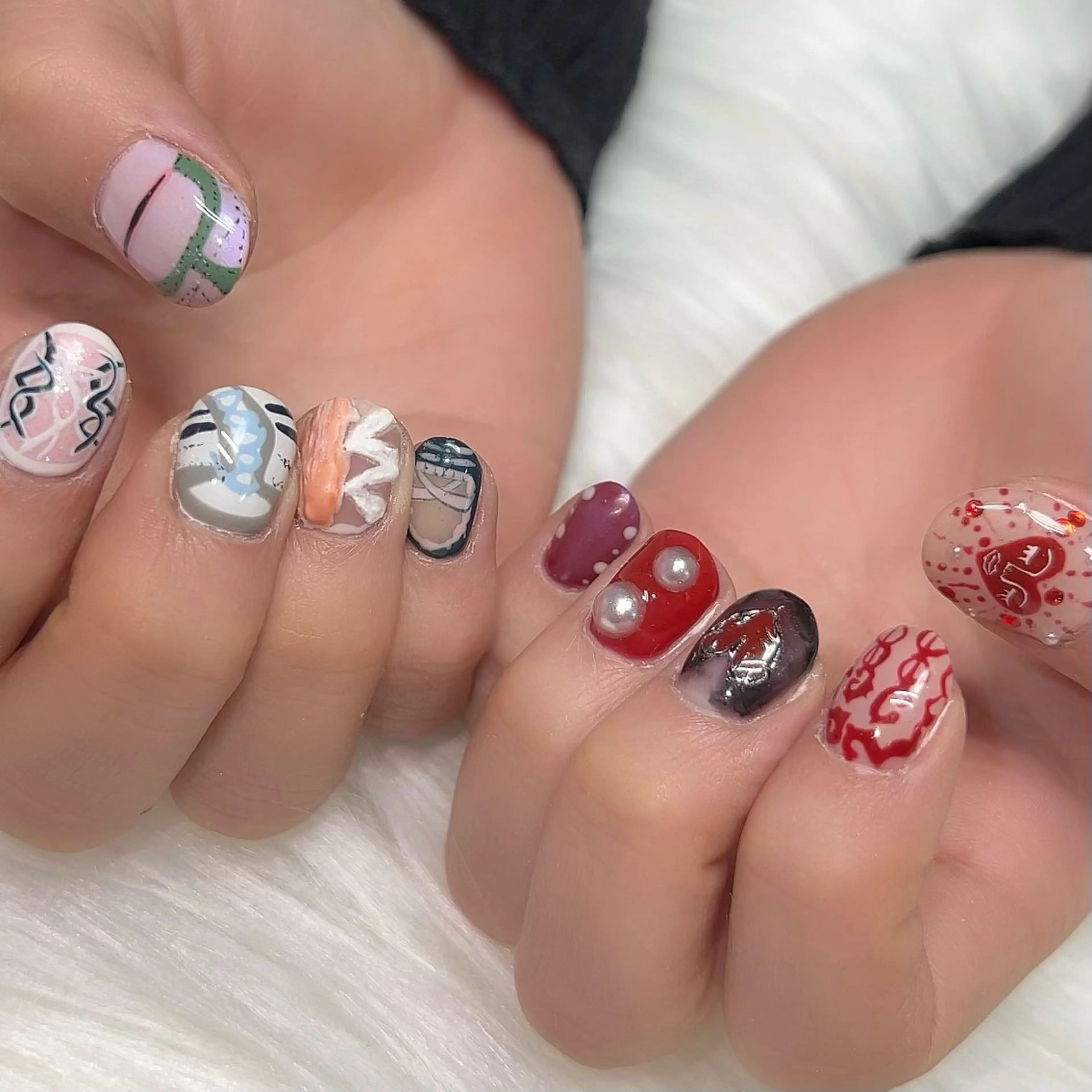 ネイル ハンドネイル 【Yappy🌈】 💖P-tanaのネイルデザイン