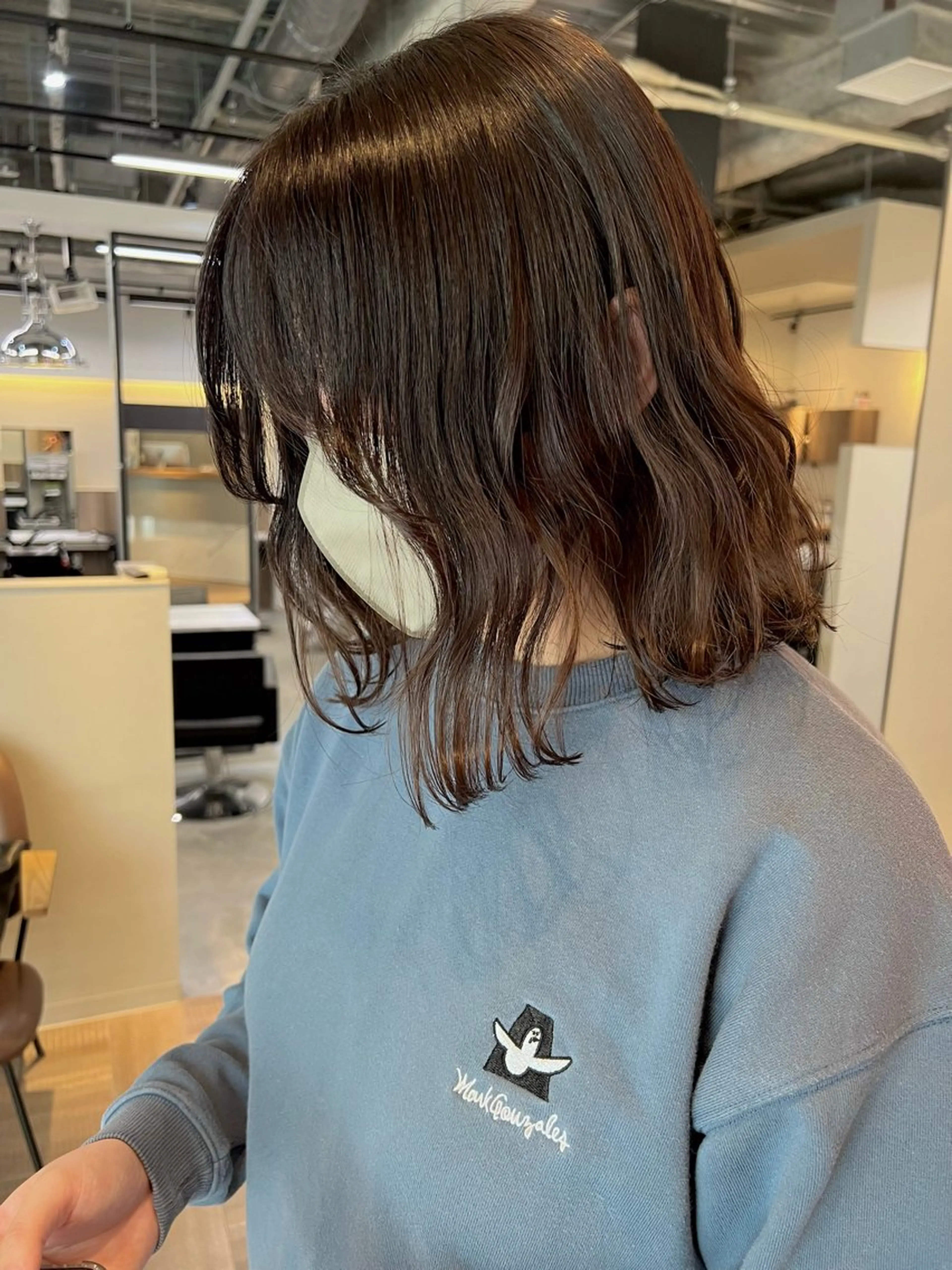 ミディアム 韓国ヘア🇰🇷 YUKINAのヘアスタイル