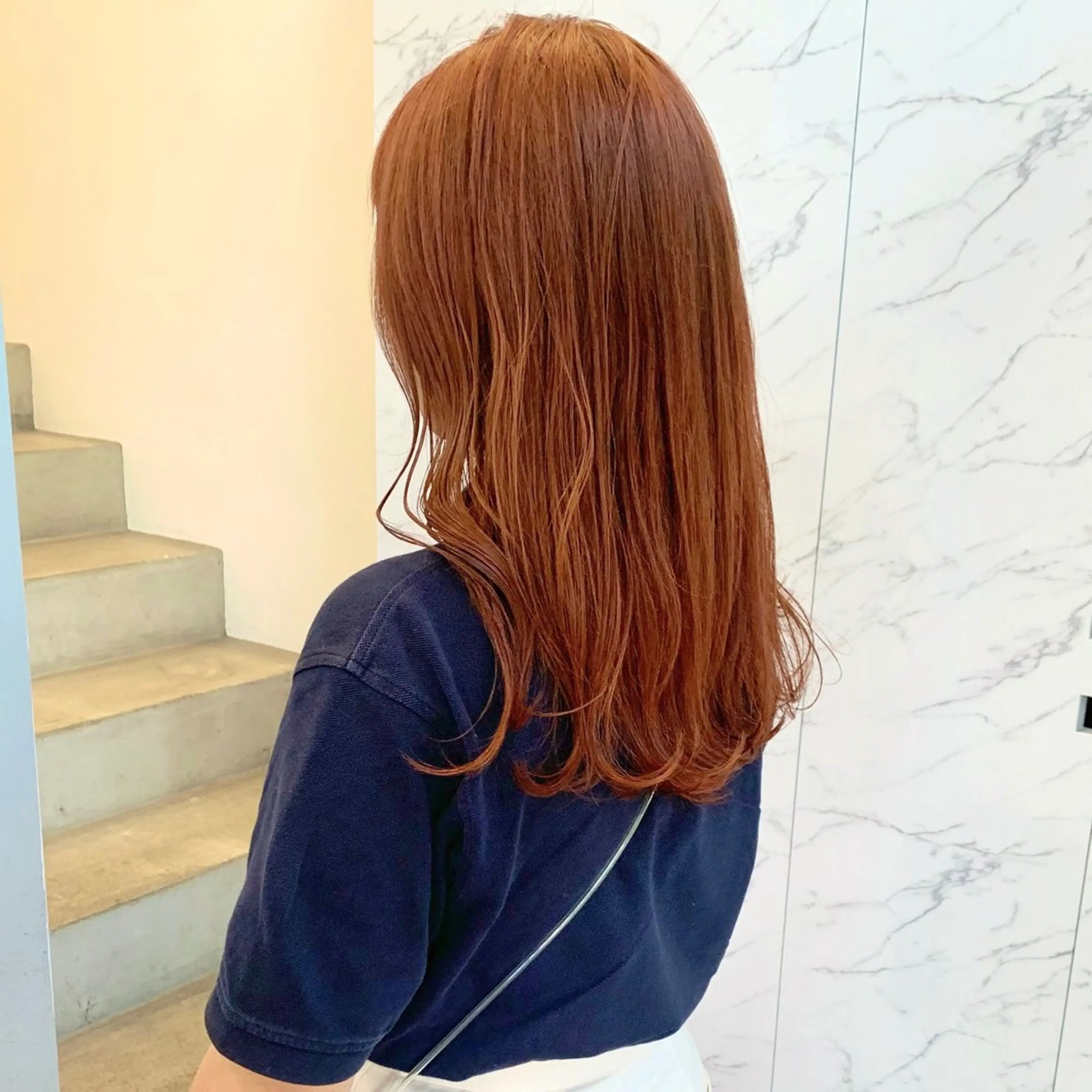 ロング カラー カット ヘアカラー aoi /パーマ /まるみショートのヘアスタイル