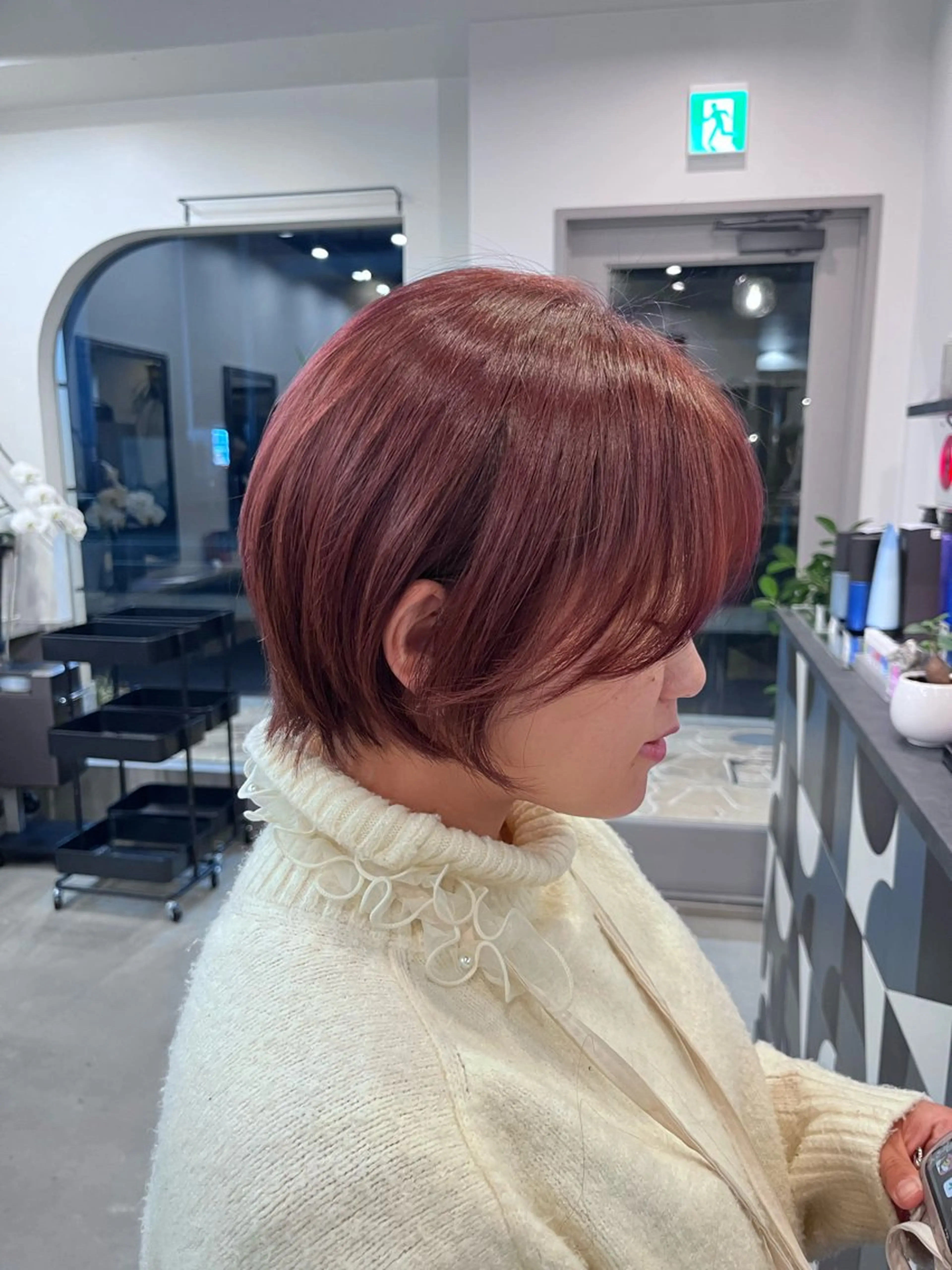 カット+ワンカラー🍃¥ 12500の写真