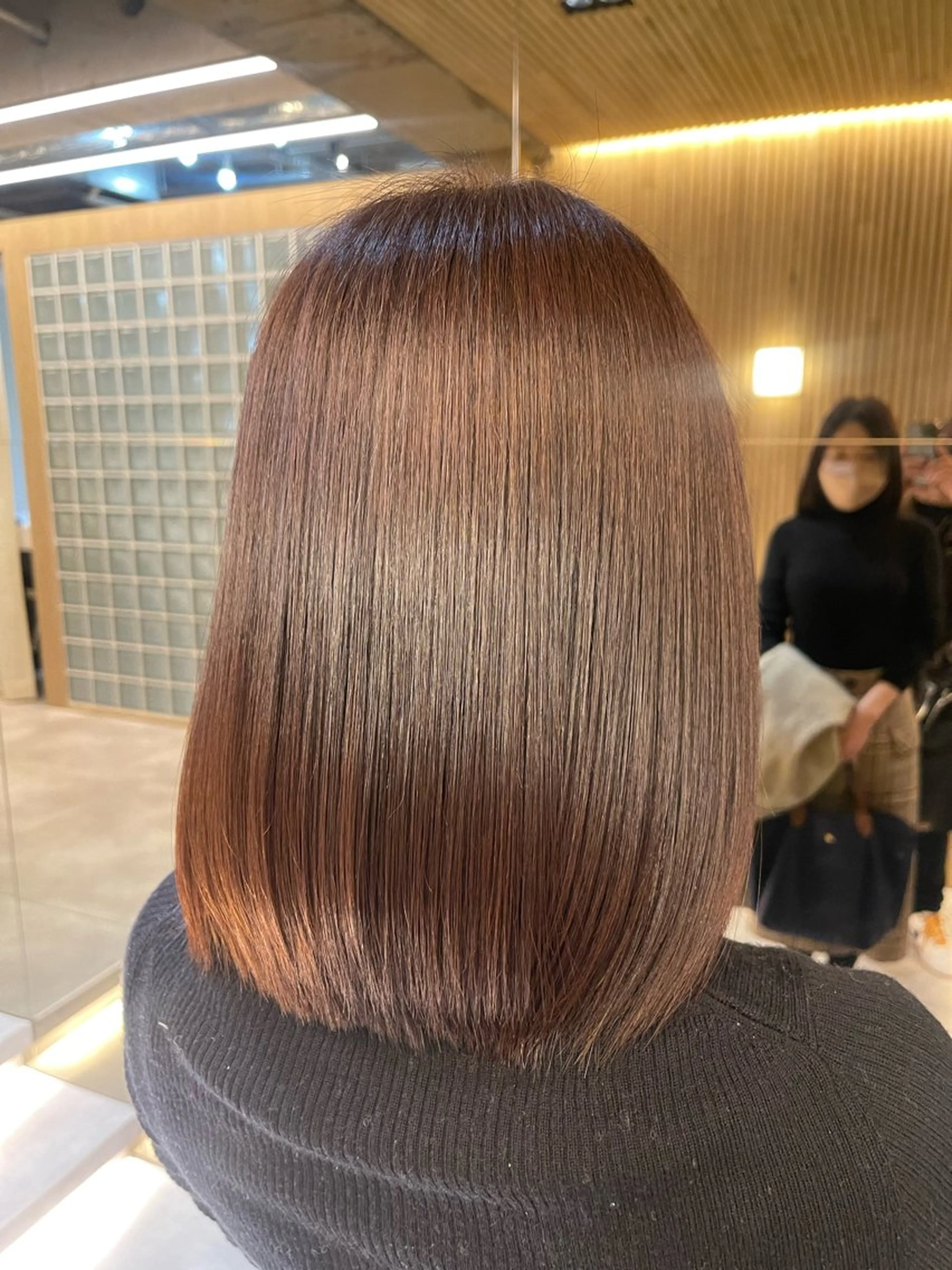 セミロング 美髪矯正 selyaのヘアスタイル