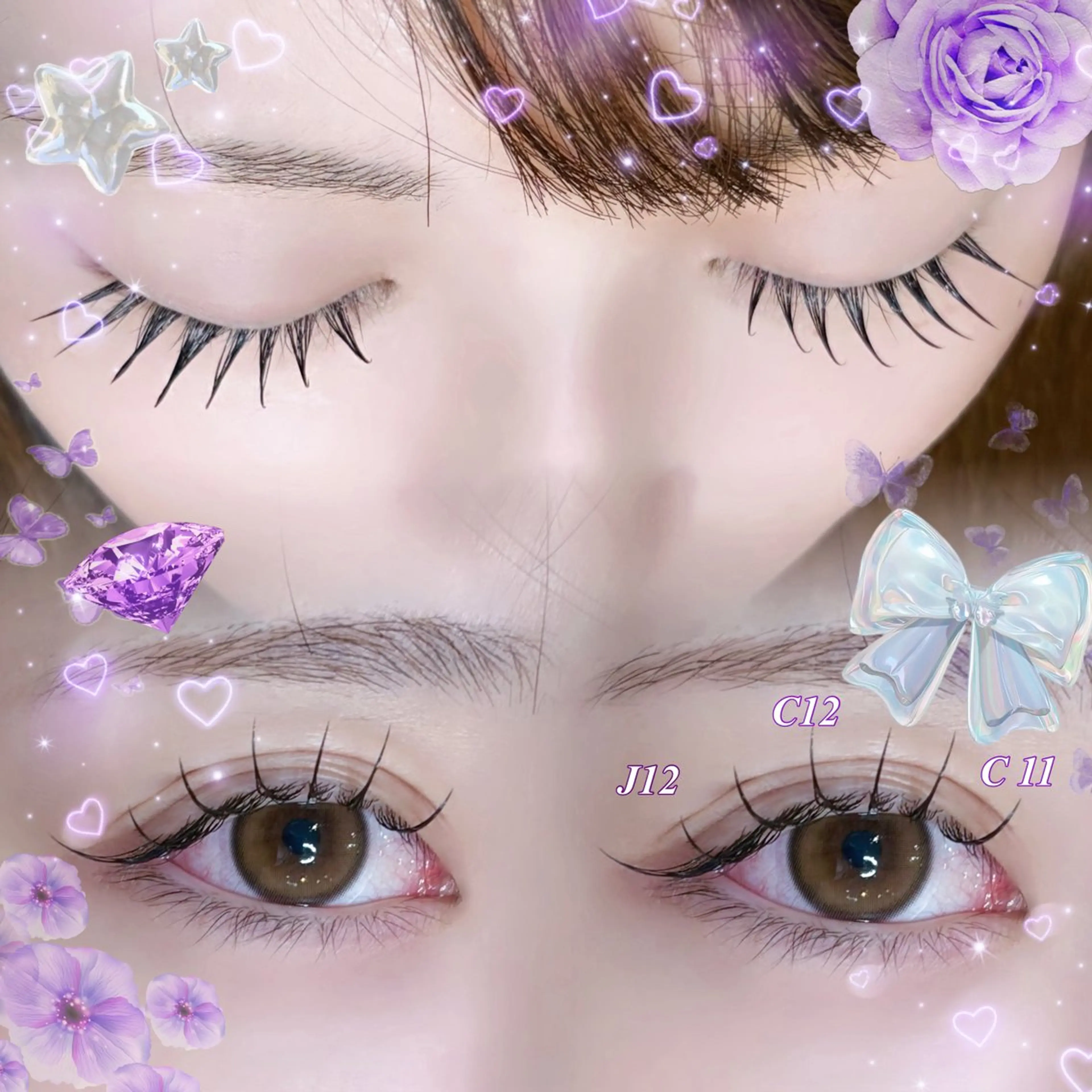 マツエク・マツパ LASH 五日市店 Hiyoriのマツエク・マツパデザイン