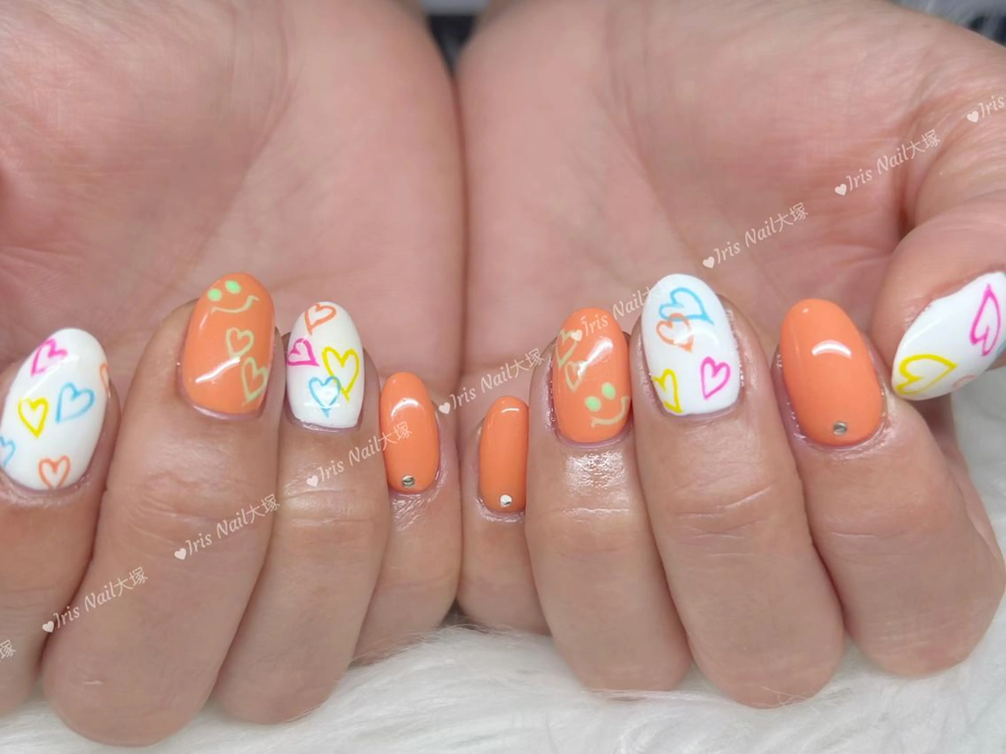 ネイル ハンドネイル ハンドケア 🍒IRIS Nail🌸のネイルデザイン