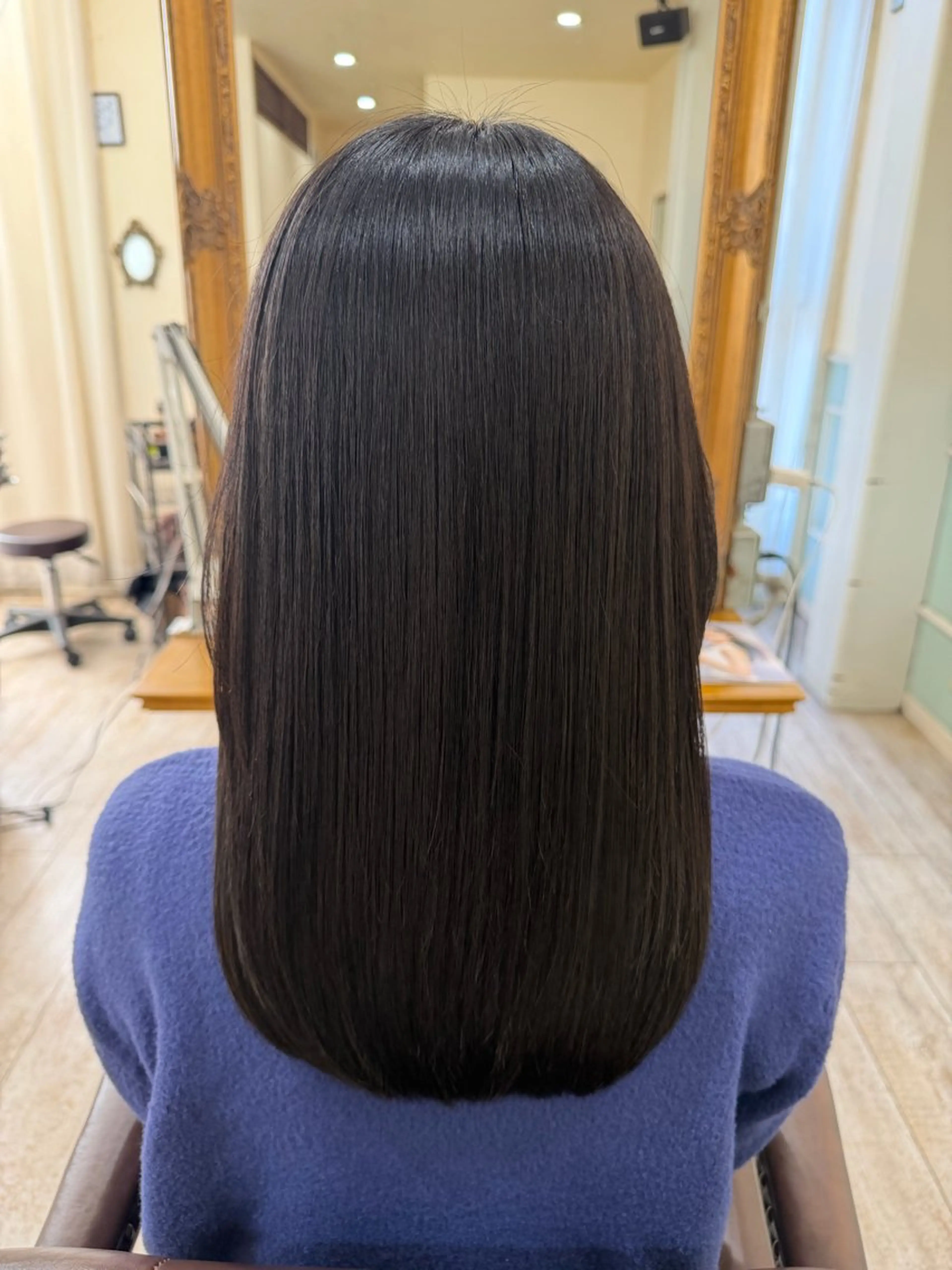 セミロング カラー 髪質改善 カット ヘアカラー トリートメント 新越谷noble店長 松本拓也▶◀*.のヘアスタイル