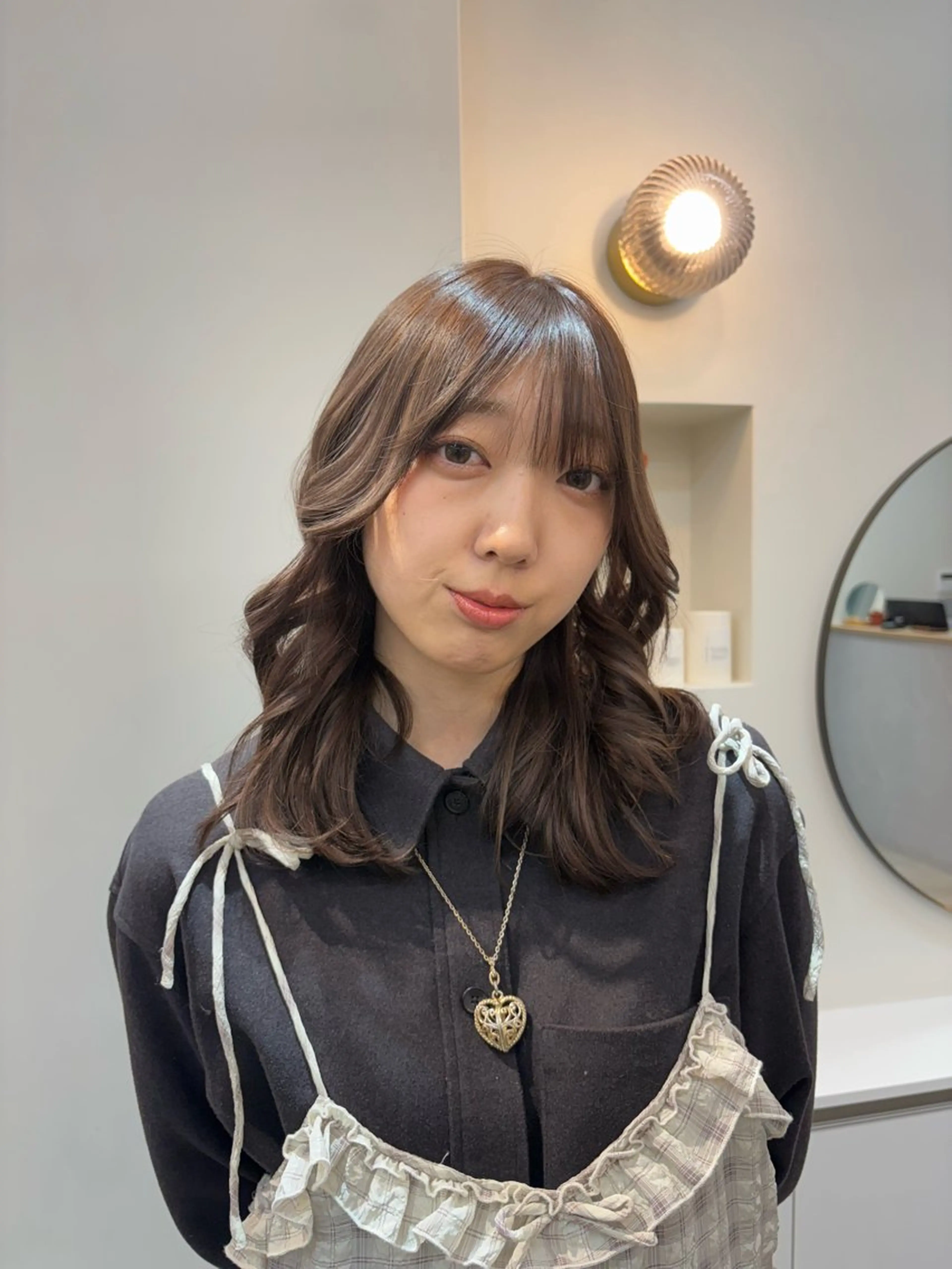 ミディアム カラー ヘアカラー 【혁명】さら/사라: Korean🍀のヘアスタイル