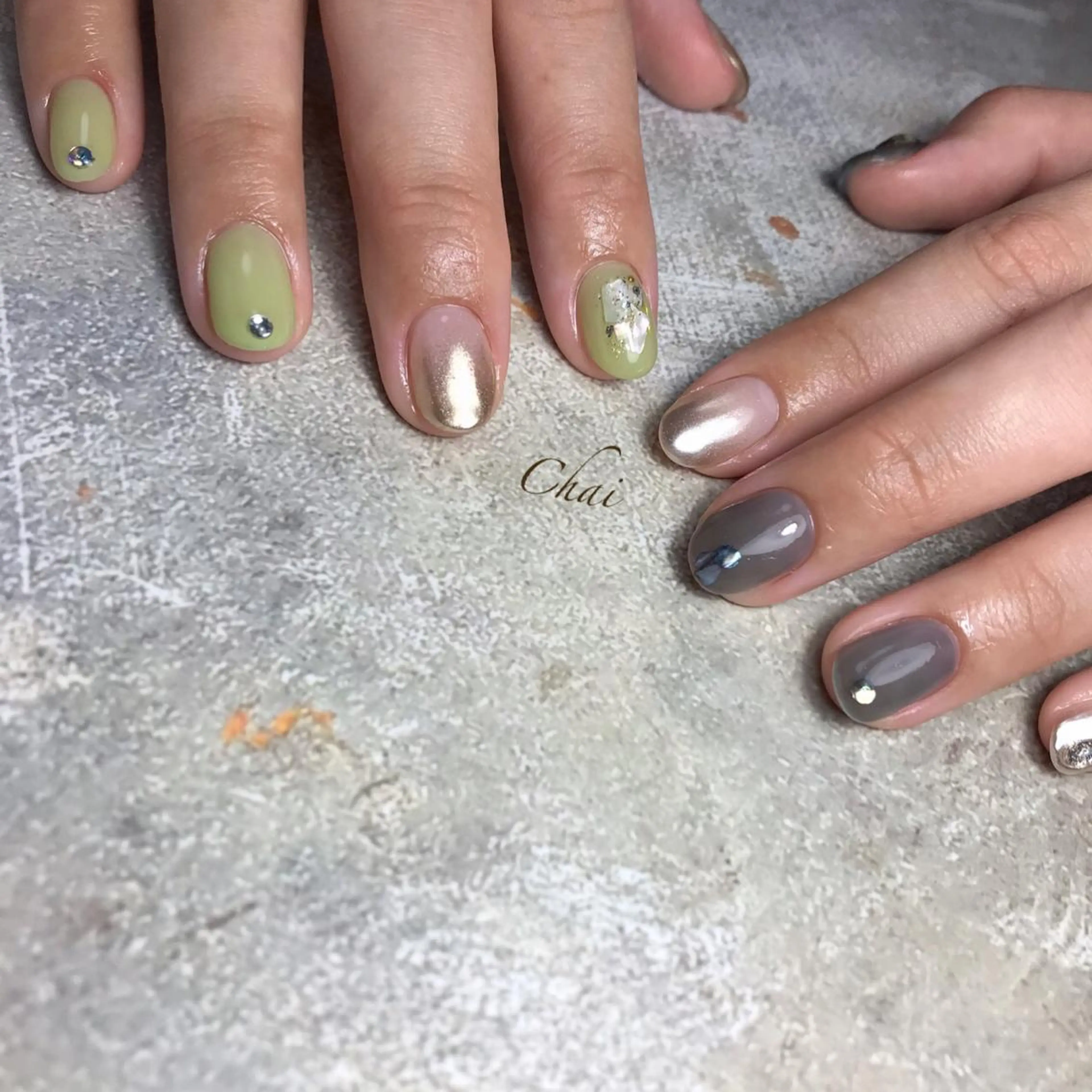 ネイル ハンドネイル 💅chainail _aiのネイルデザイン