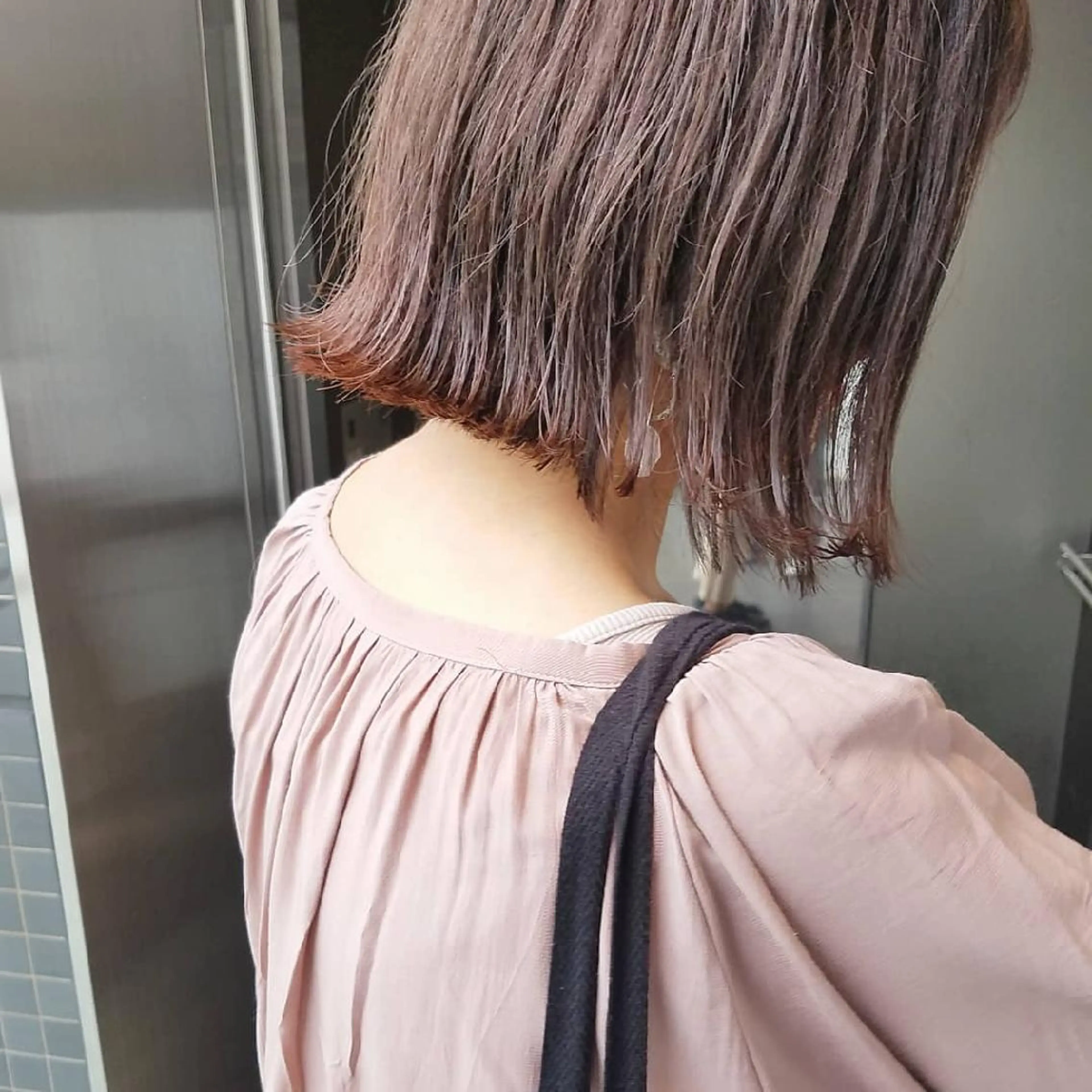 ミディアム カラー パーマ ネイル マツエク・マツパ ヘアアレンジ ピンクカラー カラーマツエク ピンク iplus まつげ、眉毛、耳つぼのマツエク・マツパデザイン
