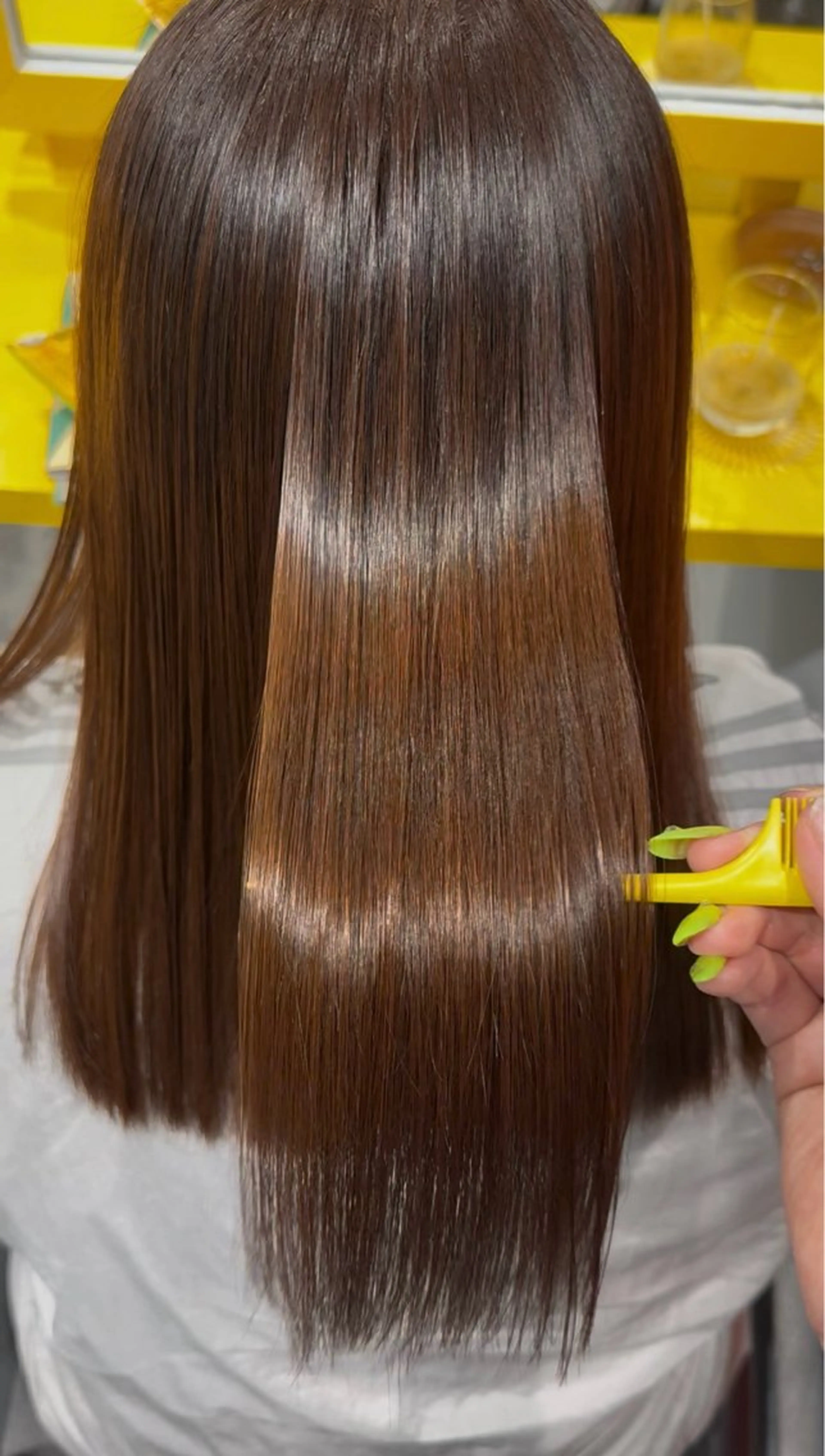 ロング 縮毛矯正 LOMARLIE/ NATUMIのヘアスタイル