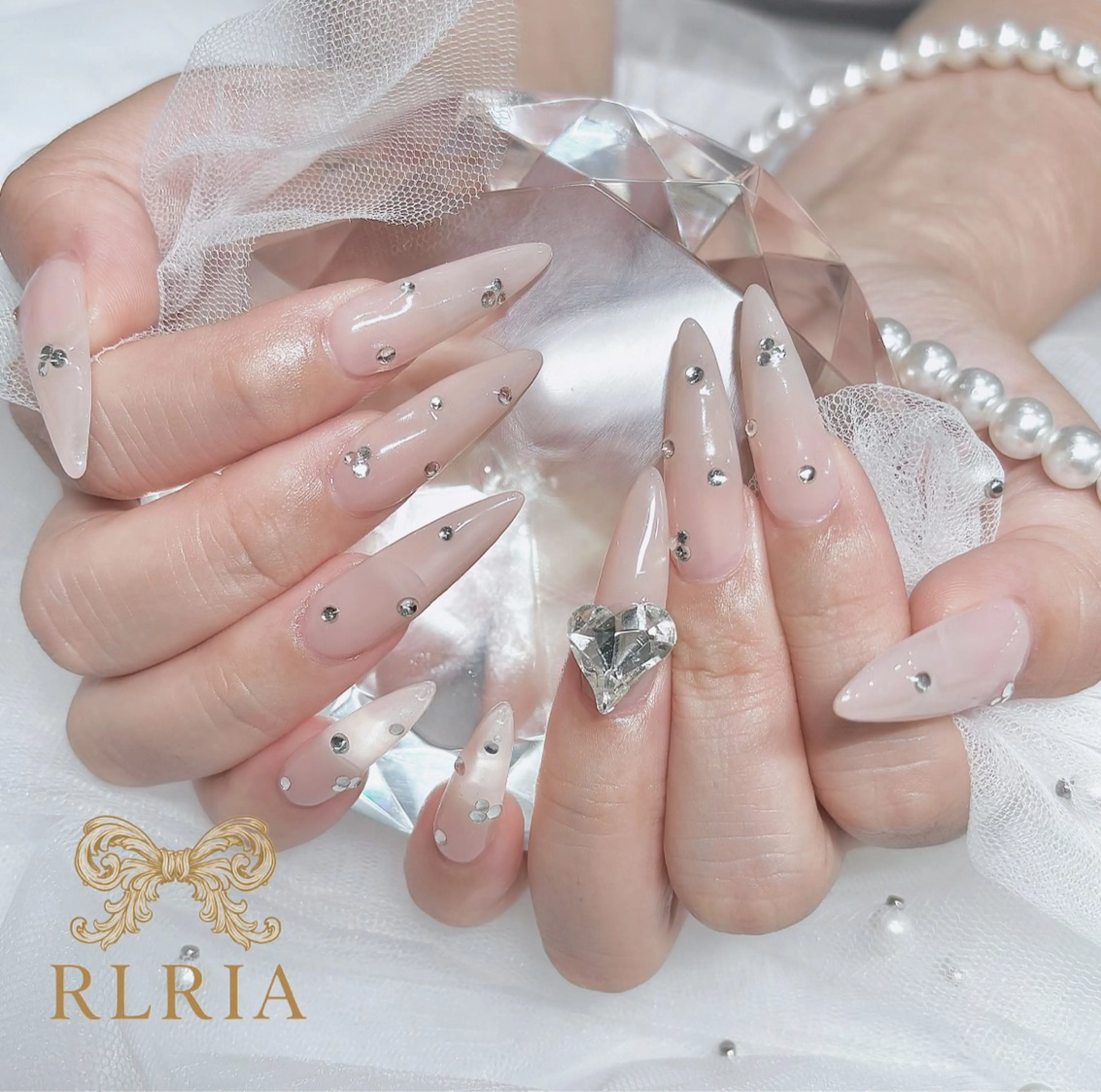 ロング 🎀RIRia nail🎀のネイルデザイン