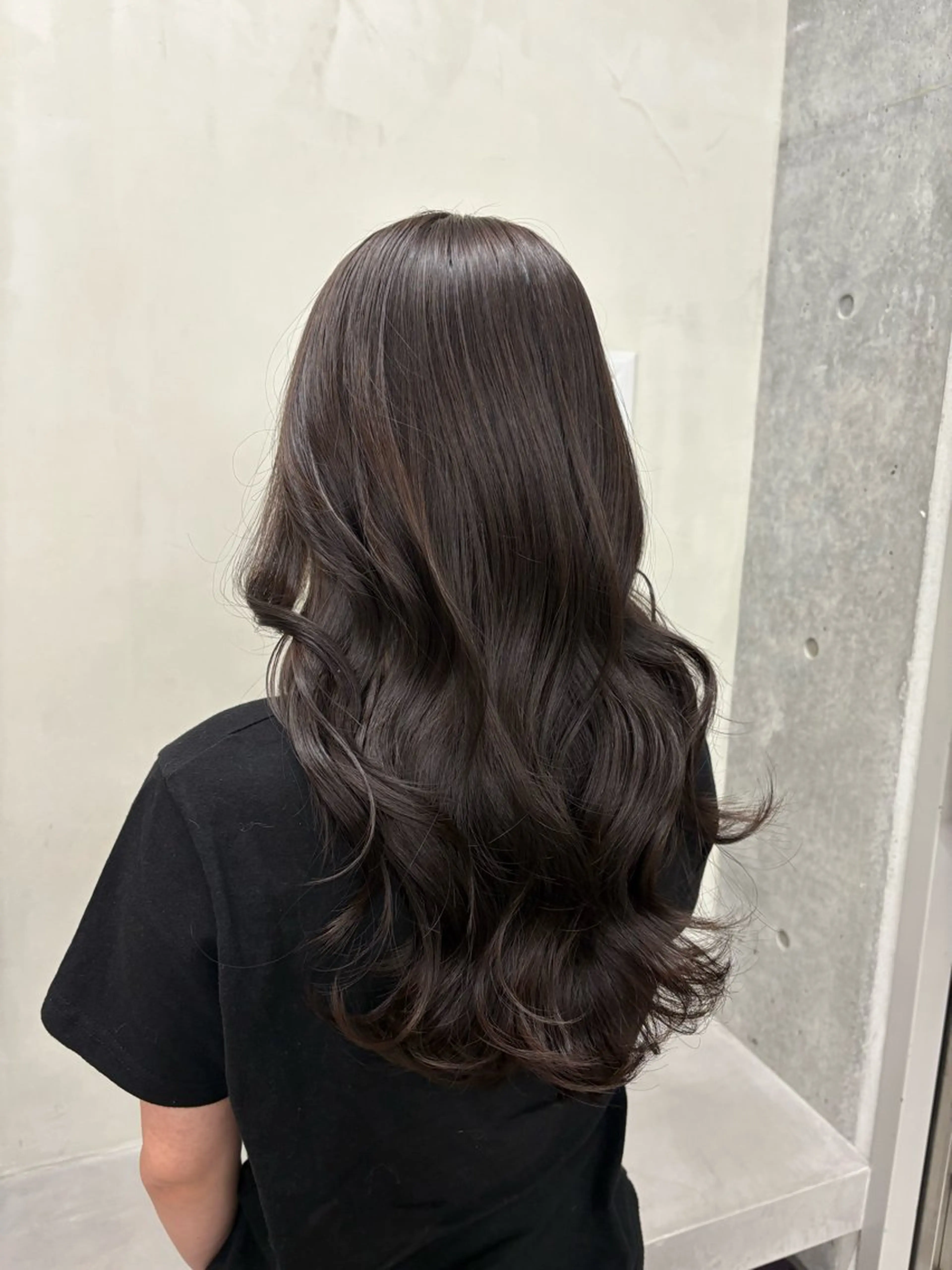 ロング カラー トリートメント カット ヘアカラー トリートメント トレンドカラー🥣／ ヘアアレンジ✩.*˚のヘアスタイル