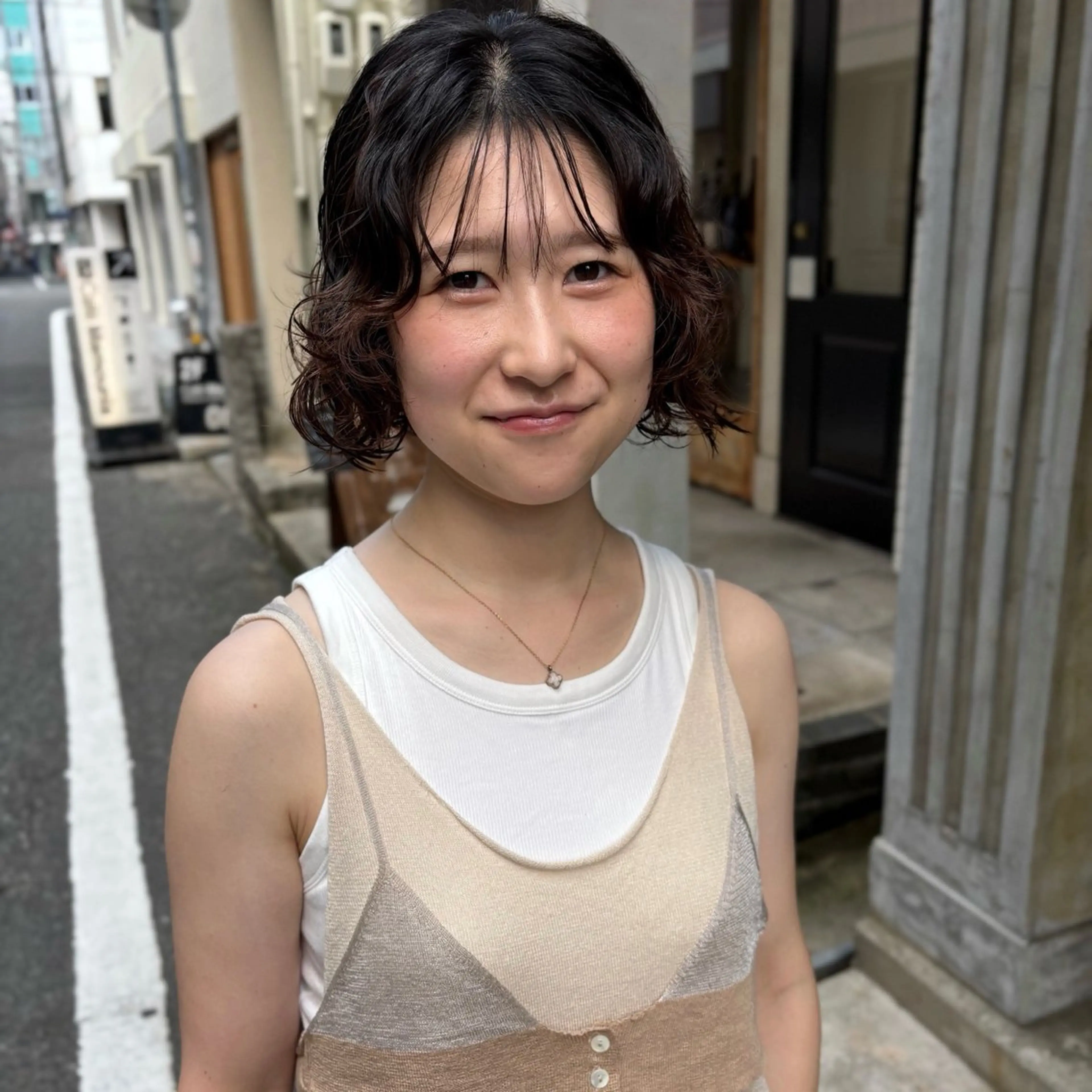 カット+ニュアンスケアパーマ+毛髪強化ウルティアTR💗※ブリーチ・矯正毛・コテ巻き風不可/詳細をご確認ください!の写真