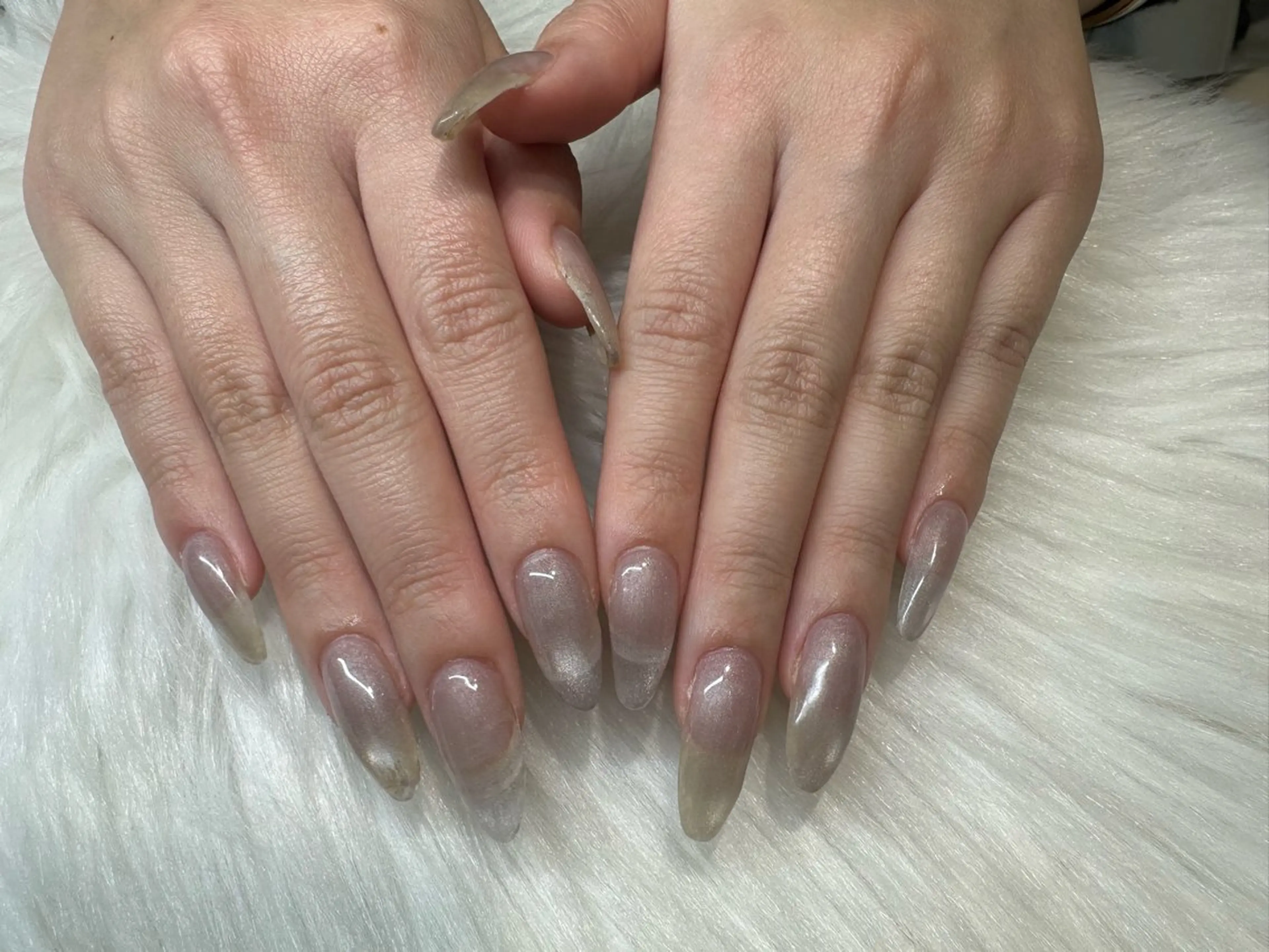 ネイル ラメ(グリッター) マグネットネイル Viel💅 〜yuki〜のネイルデザイン