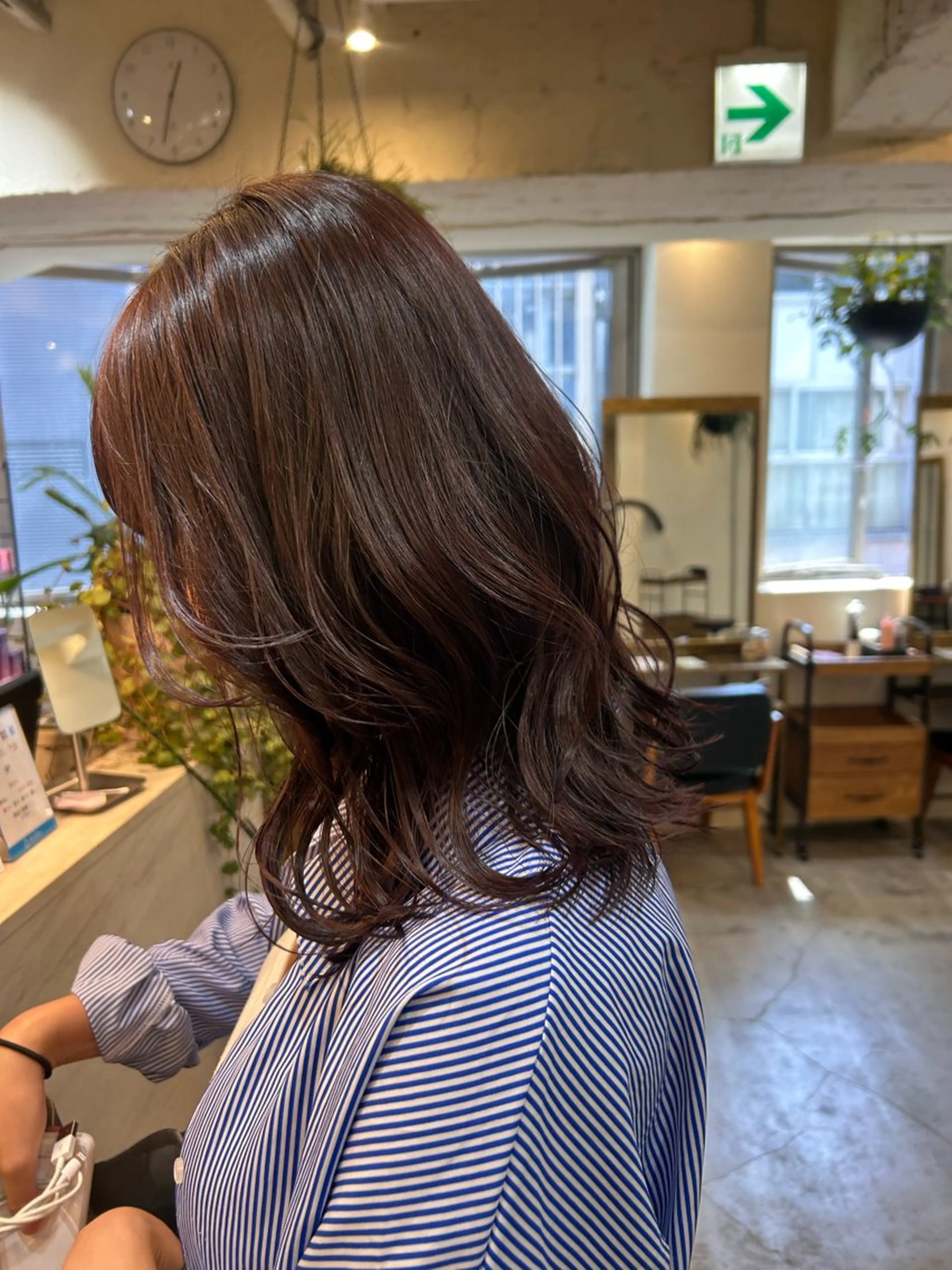 ミディアム カット ヘアカラー トリートメント 似合わせカット/新宿 /みづき🐏のヘアスタイル