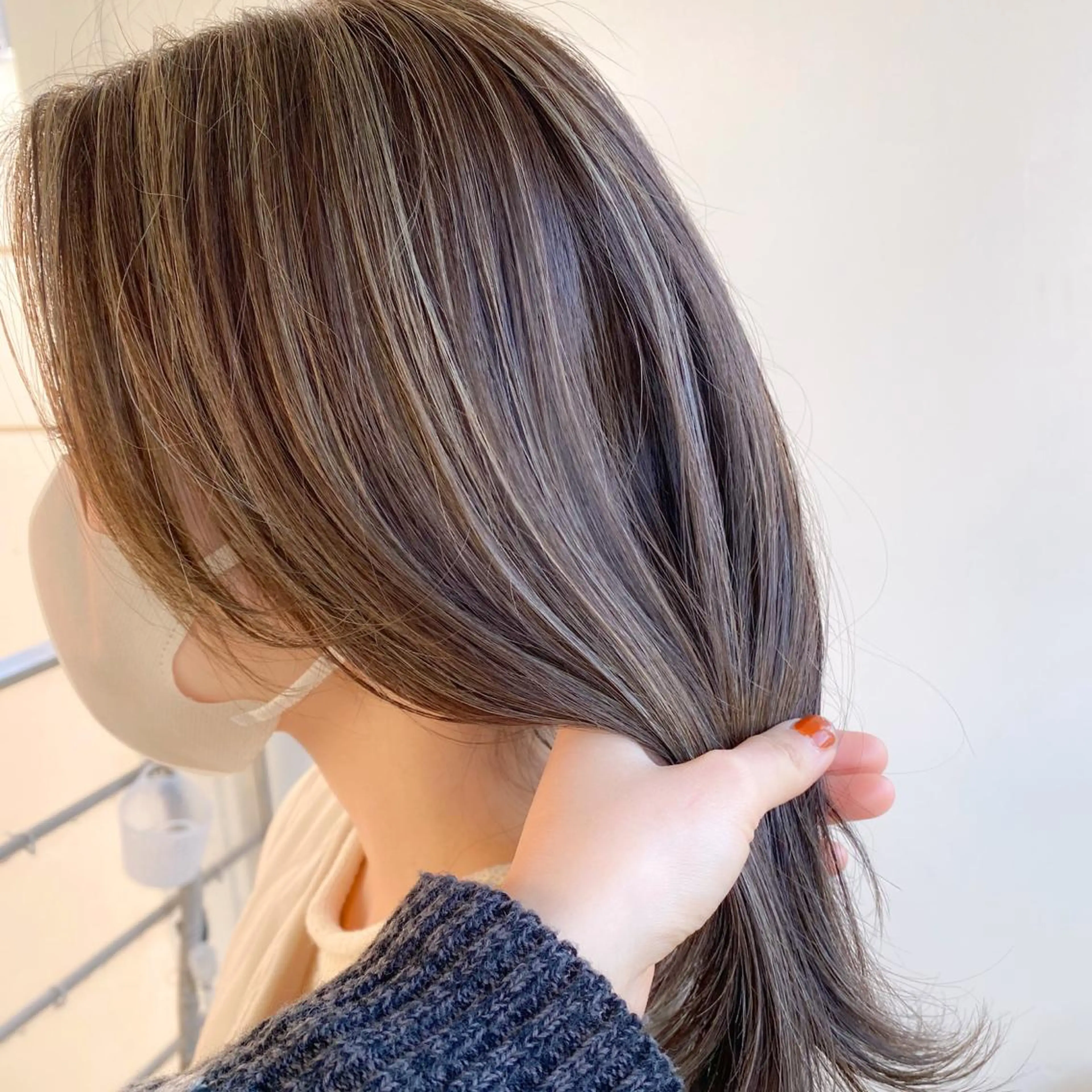 ミディアム カラー カット ヘアカラー トリートメント 中屋恵美🎨 Designカラーのヘアスタイル