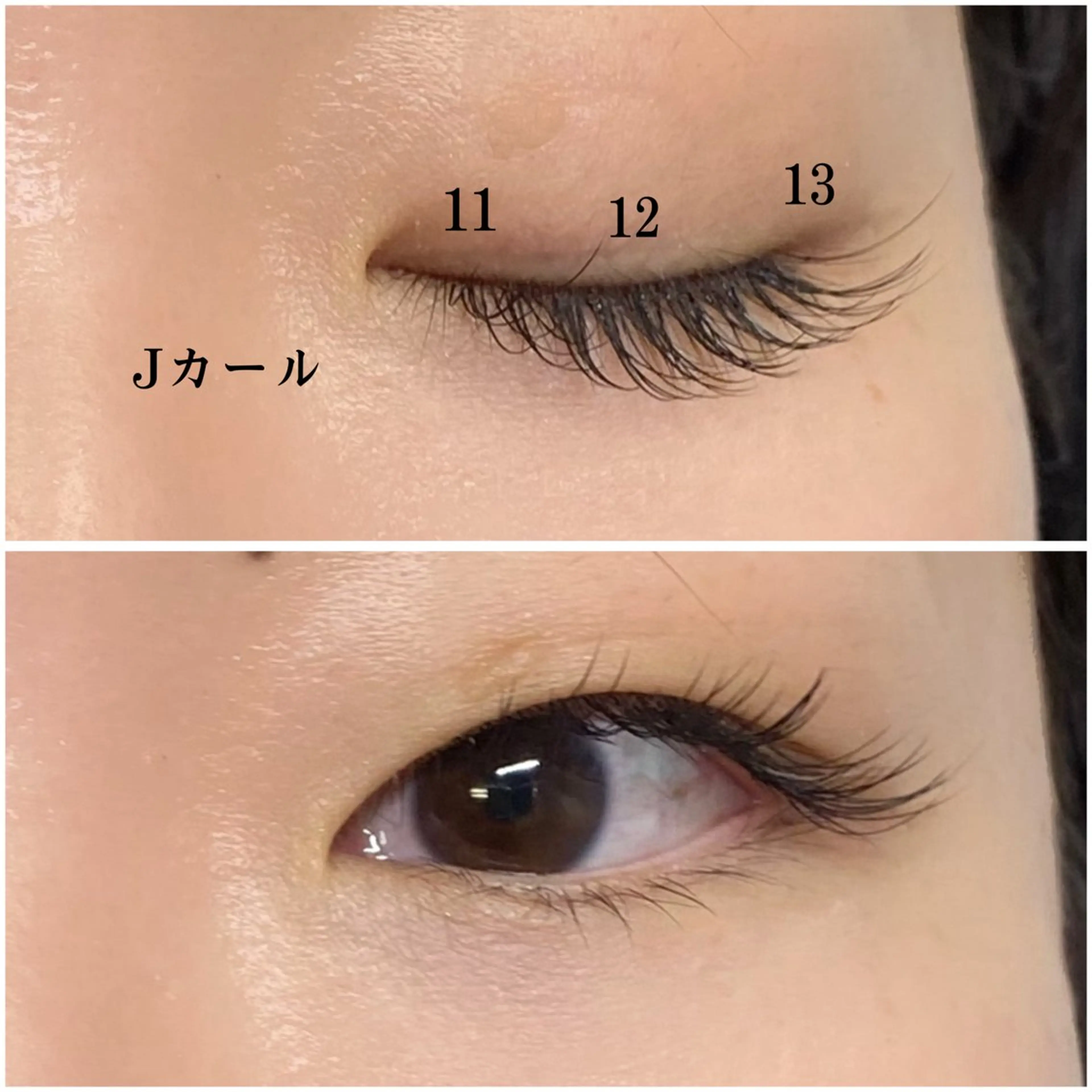 マツエク・マツパ フラットラッシュ EYELA 莉奈のマツエク・マツパデザイン