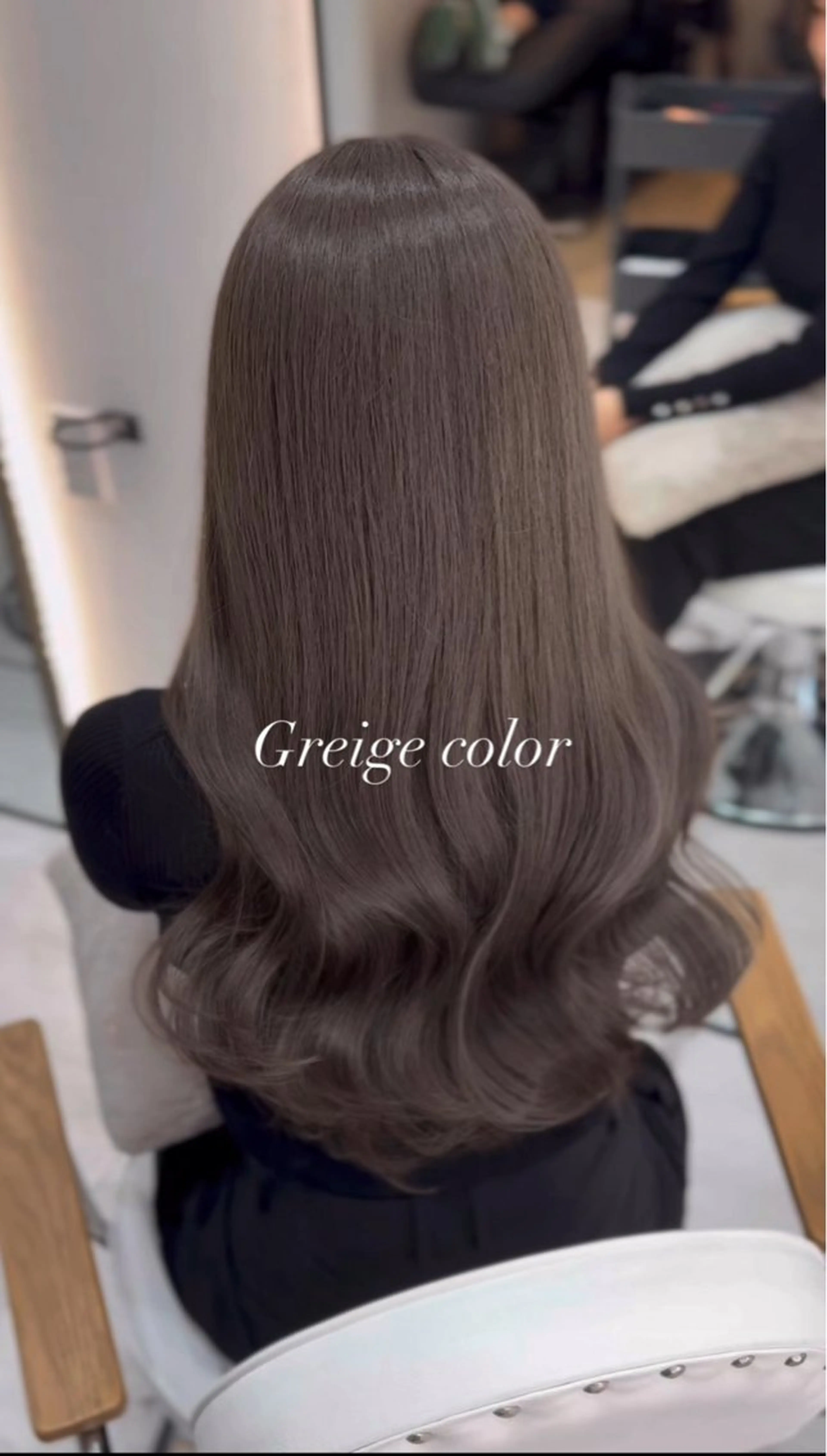 ロング ヘアカラー 韓国ヘア🩶侑矢 艶髪透明感/福岡のヘアスタイル