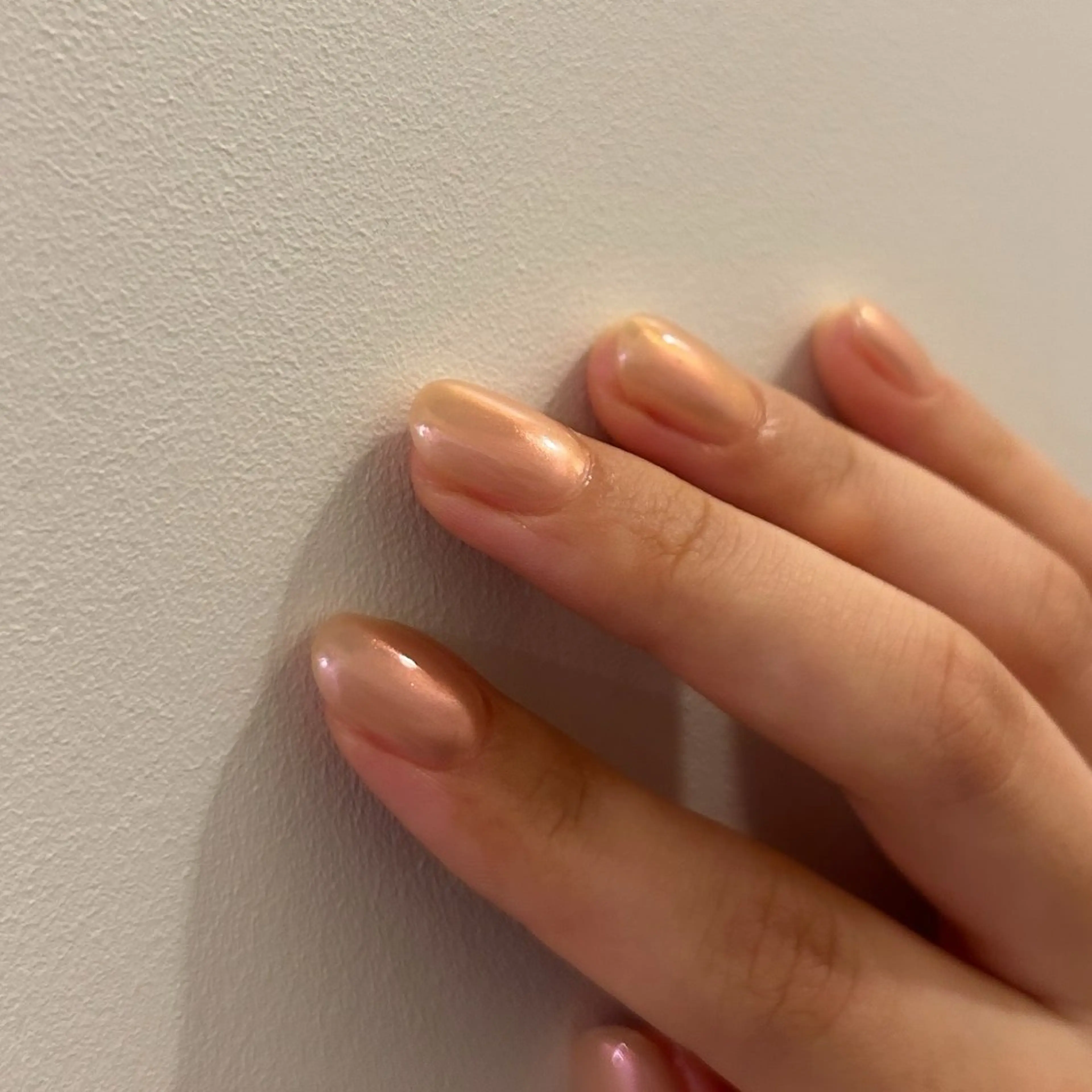 ネイル オーロラネイル Yumiシンプル 広尾→銀座のネイルデザイン