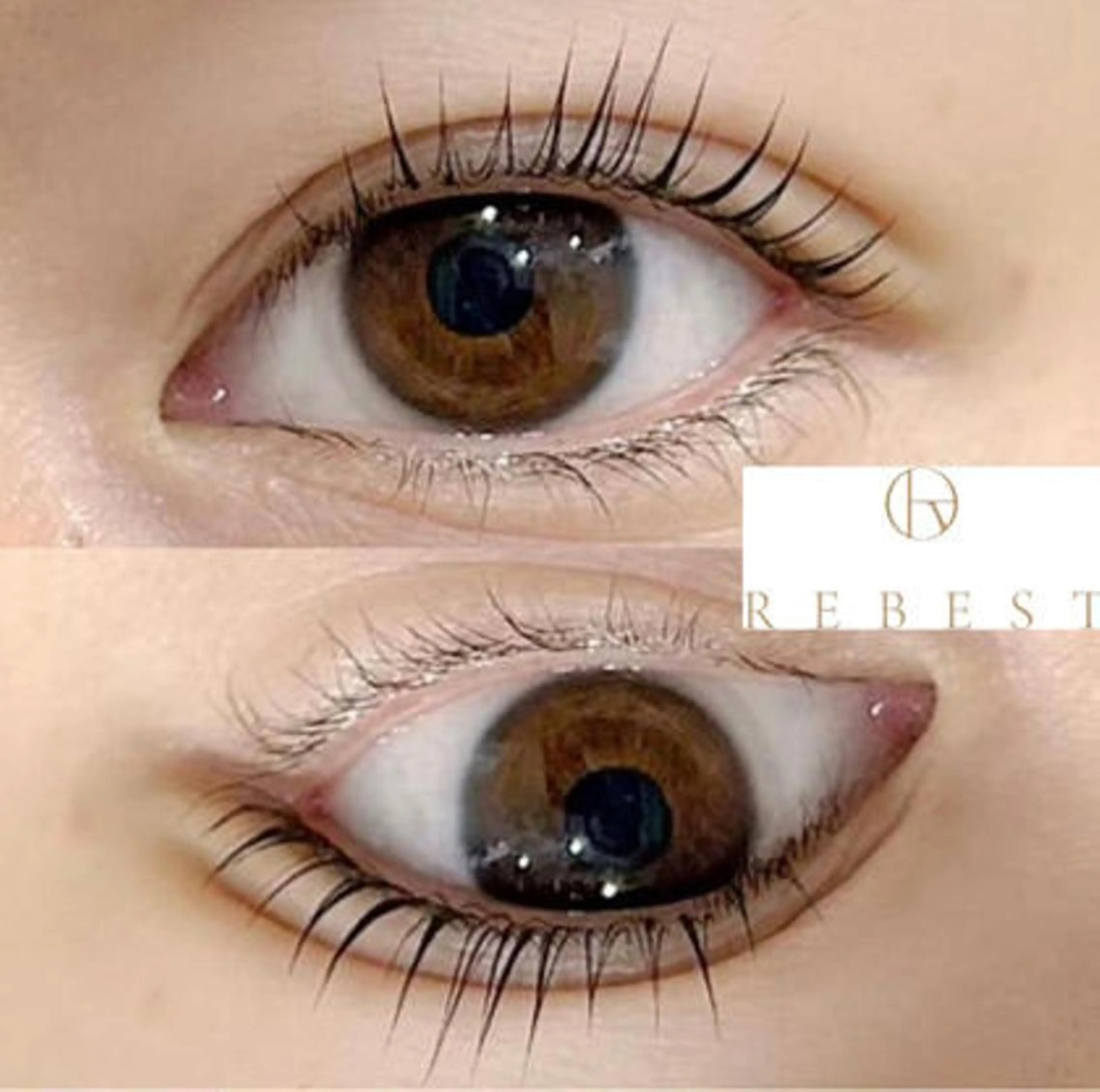 マツエク・マツパ 一重×まつ毛パーマ REBEST心斎橋 AIRIのマツエク・マツパデザイン