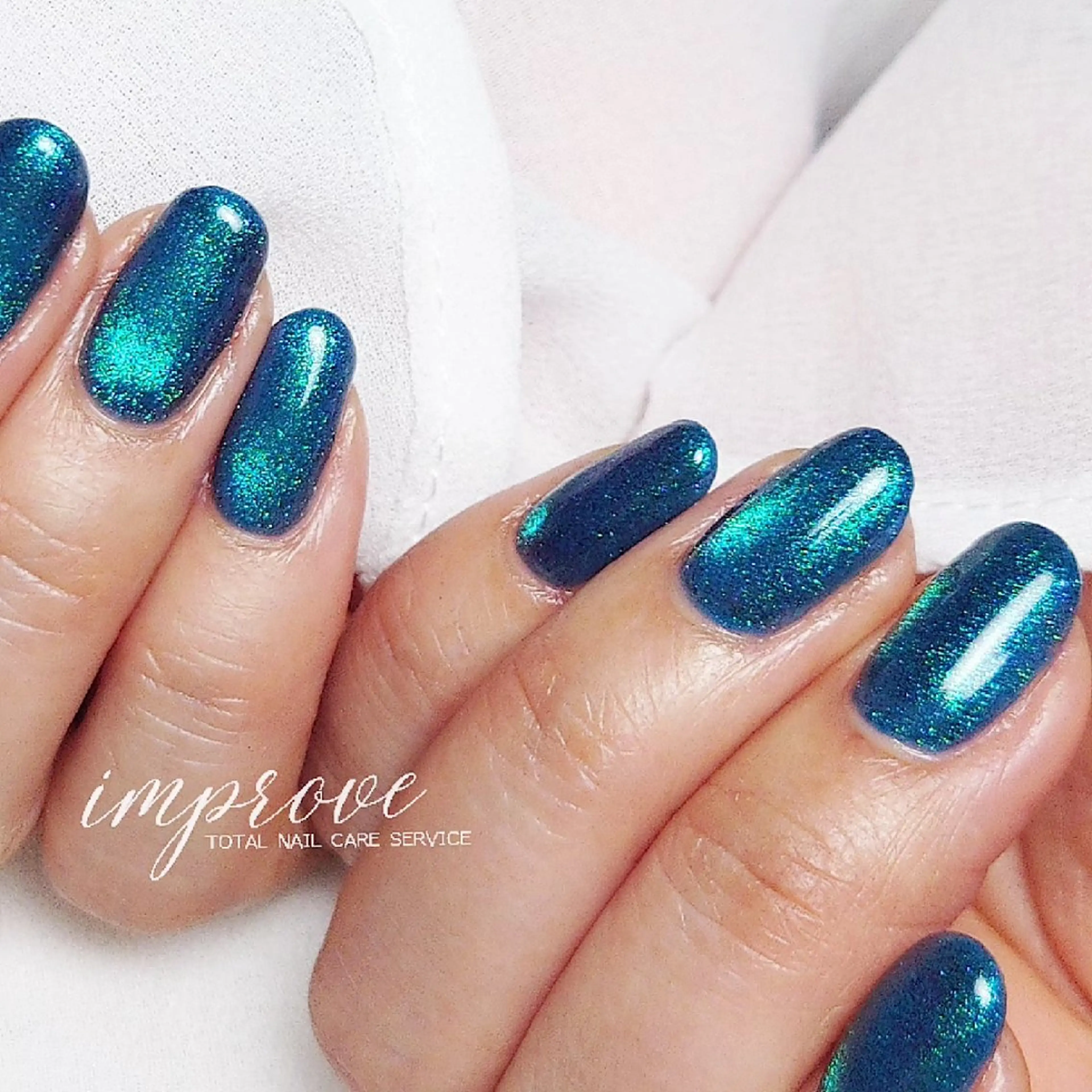 ネイル ジェルネイル マグネットネイル improve /mamiのネイルデザイン