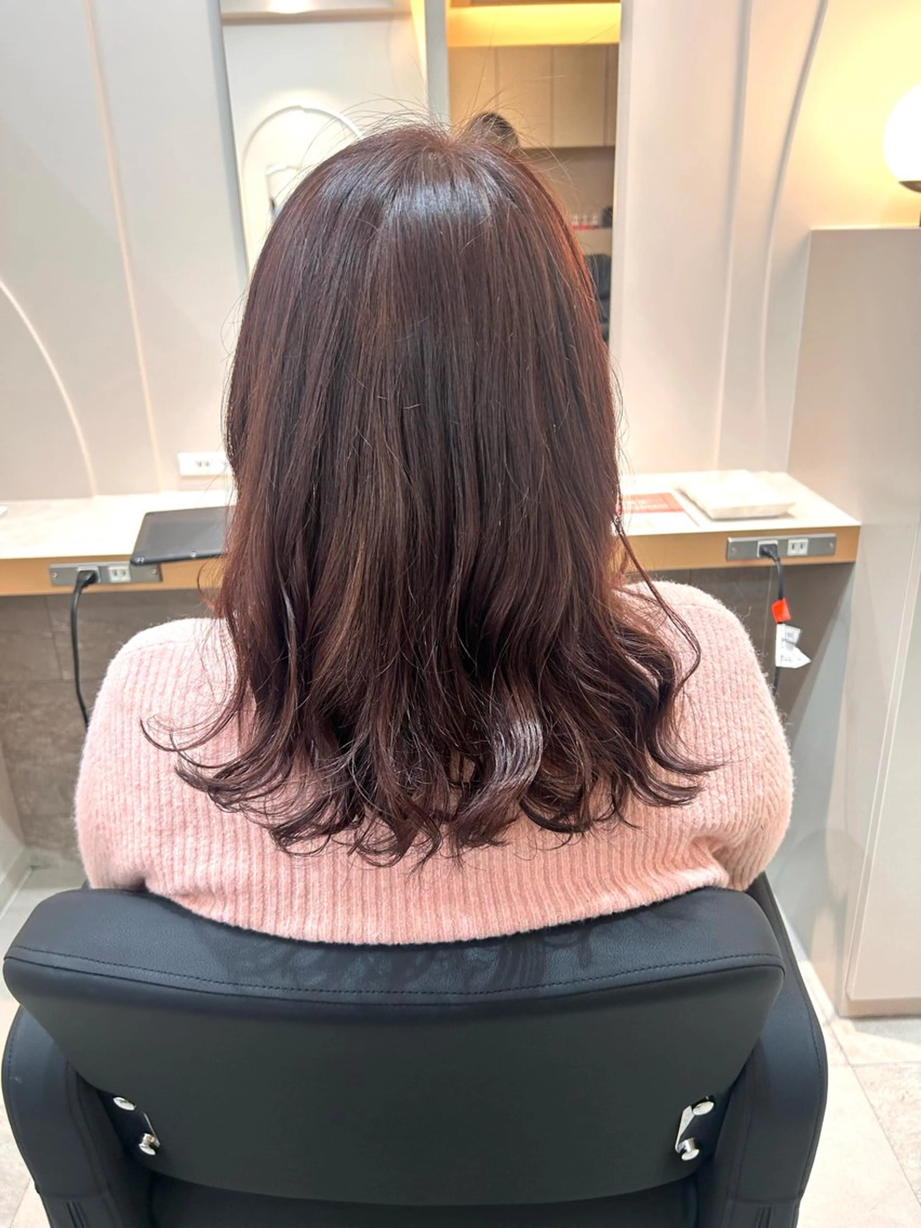 セミロング カラー カット ヘアカラー roan宗像店 Megumiのヘアスタイル