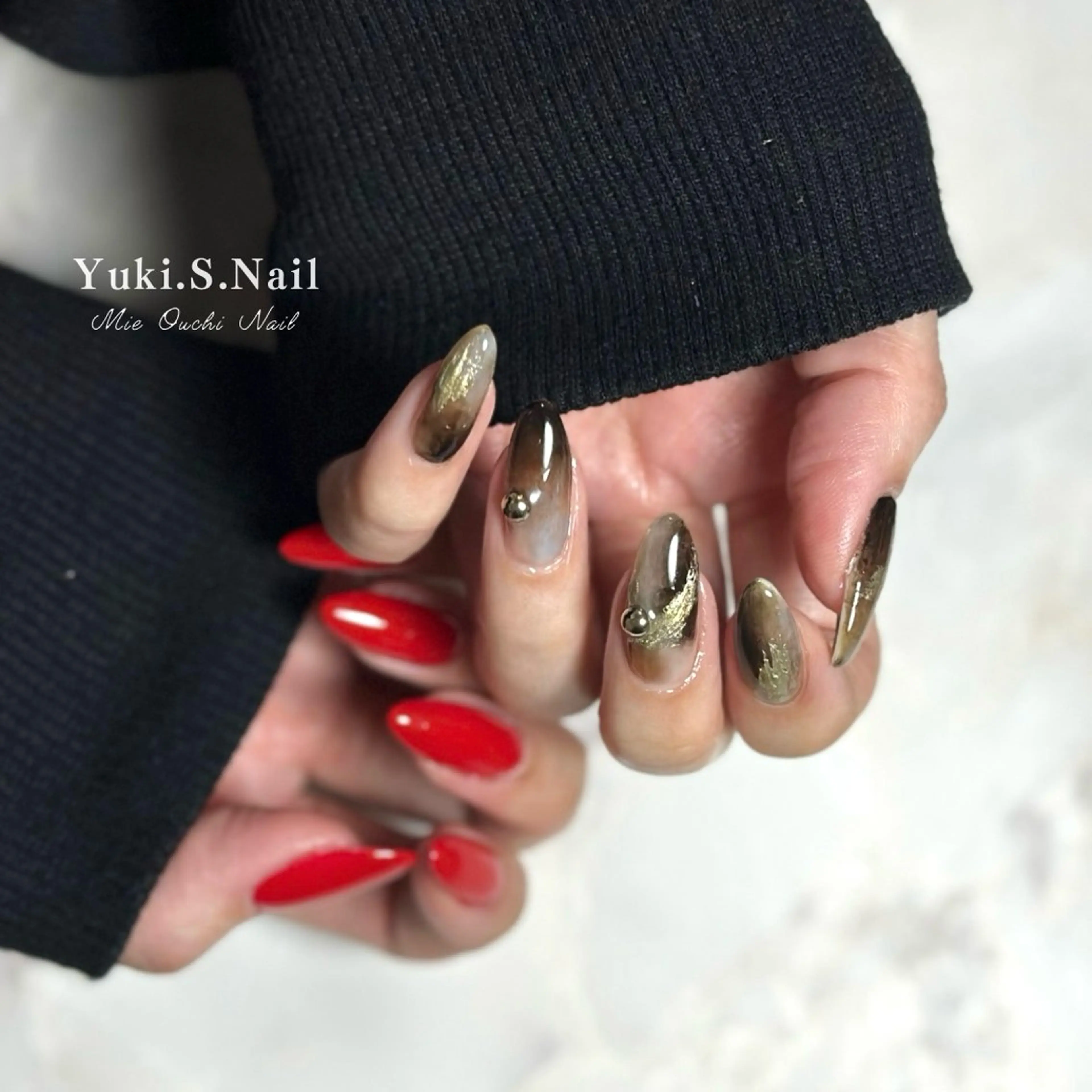 ロング ハンドネイル Yuki S.Nailのネイルデザイン