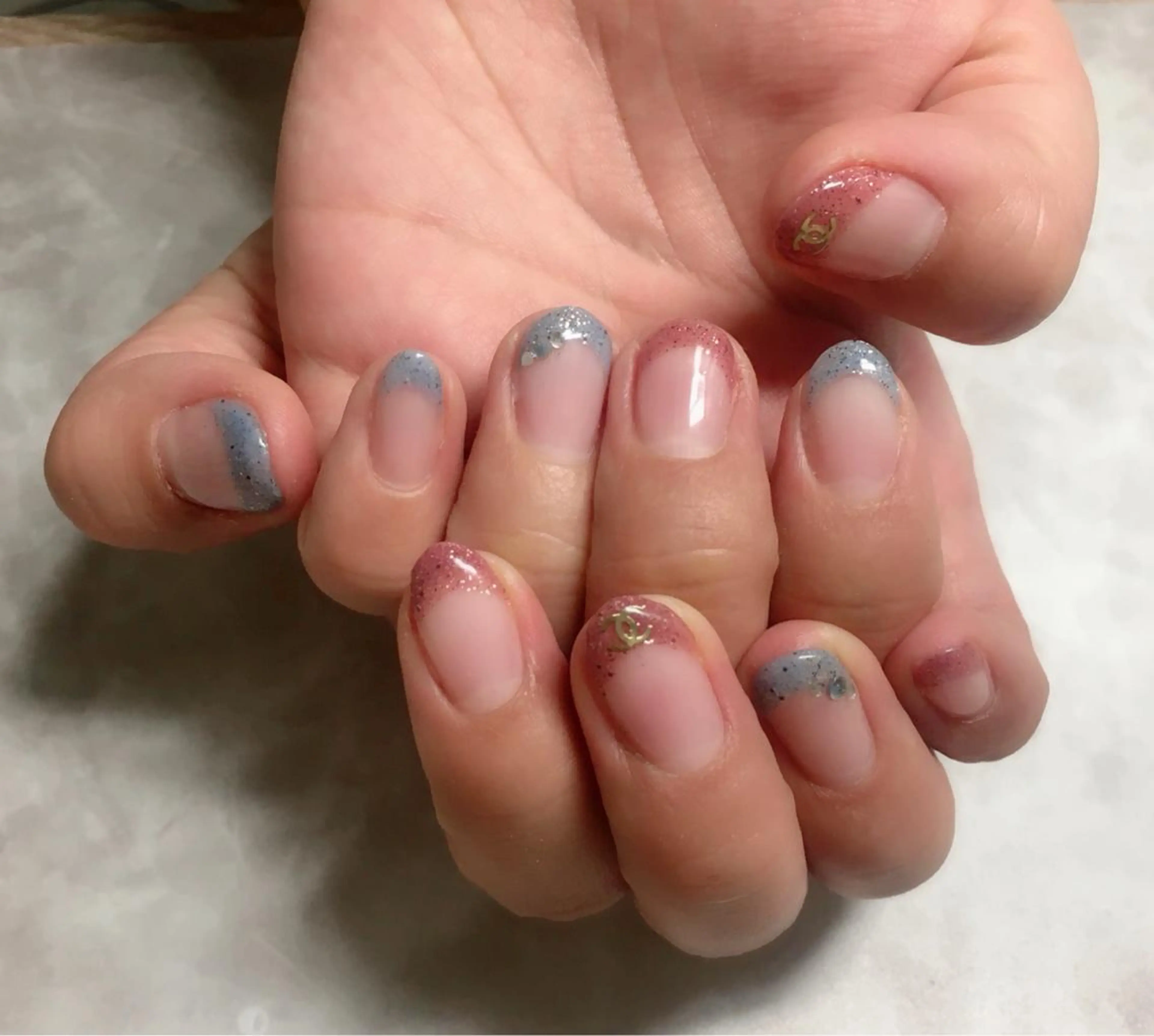 ネイル フレンチネイル ハンドネイル 自爪育成/深爪矯正 mikiのネイルデザイン
