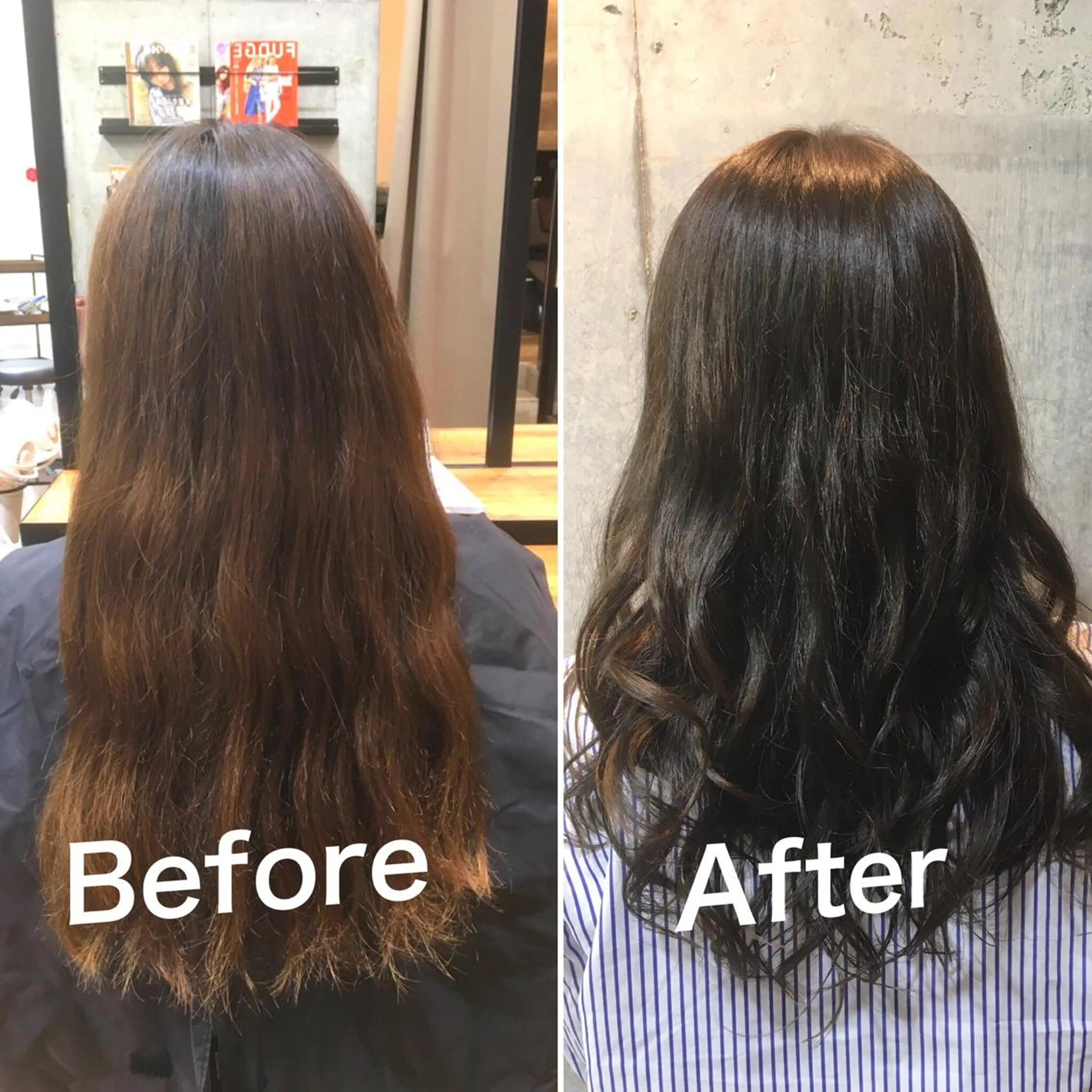 カラー カット トリートメント 佐瀬竜矢PRIMAL /portのヘアスタイル