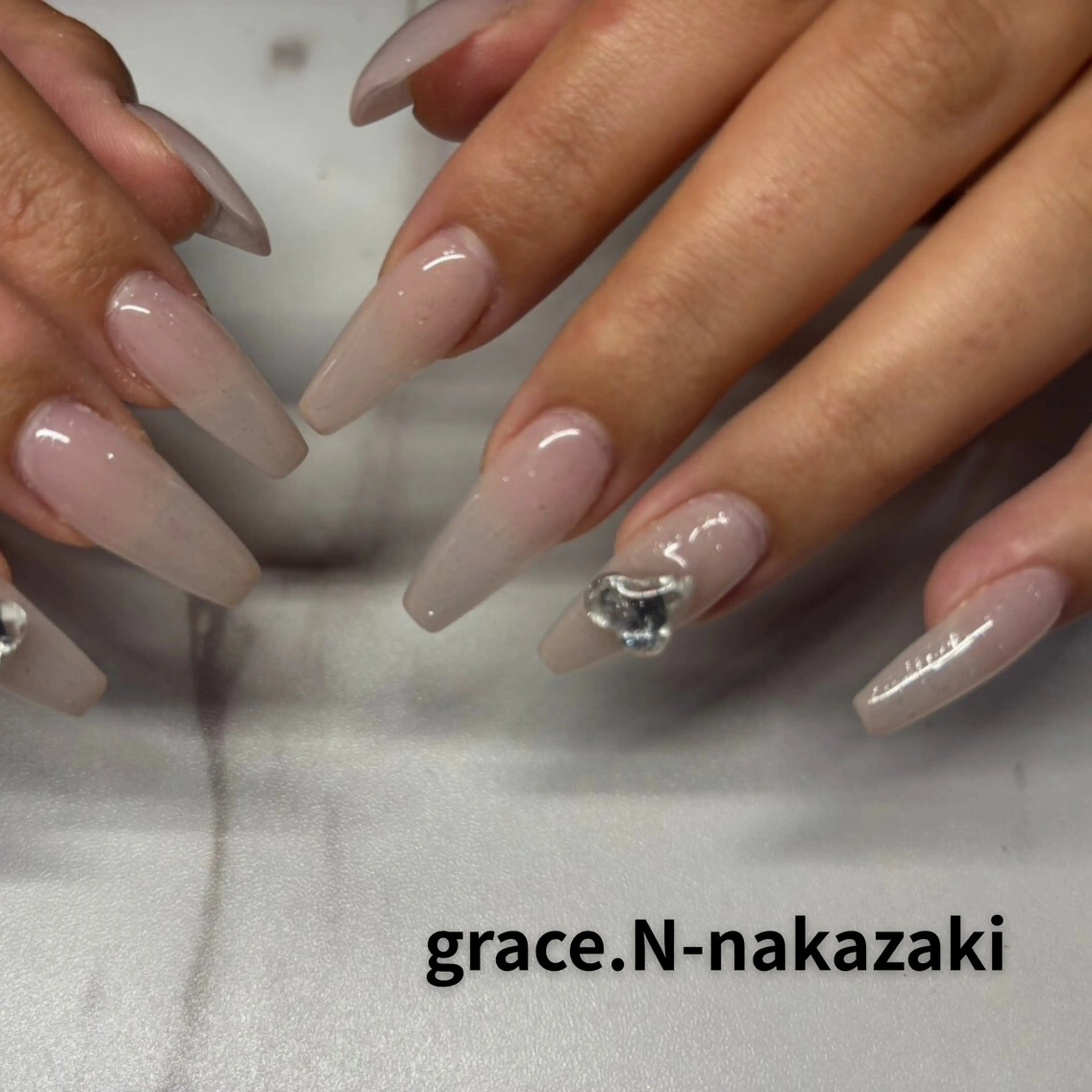 ネイル grace,N-nakazaki所属・grace,N 2男性NGのネイルデザイン