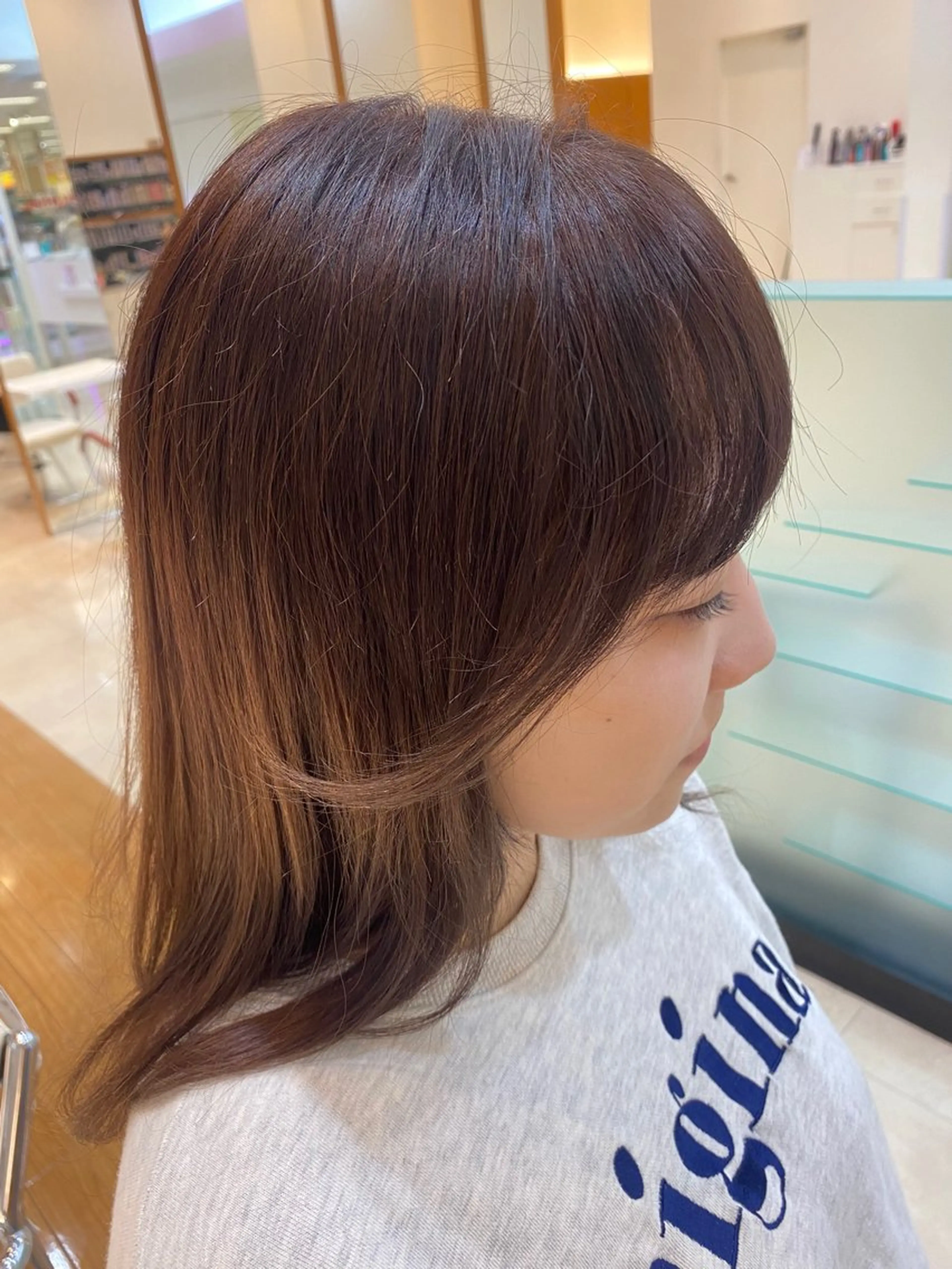 ロング カラー 🦄艶髪育毛🌟毛髪 診断/セット/駒井のヘアスタイル